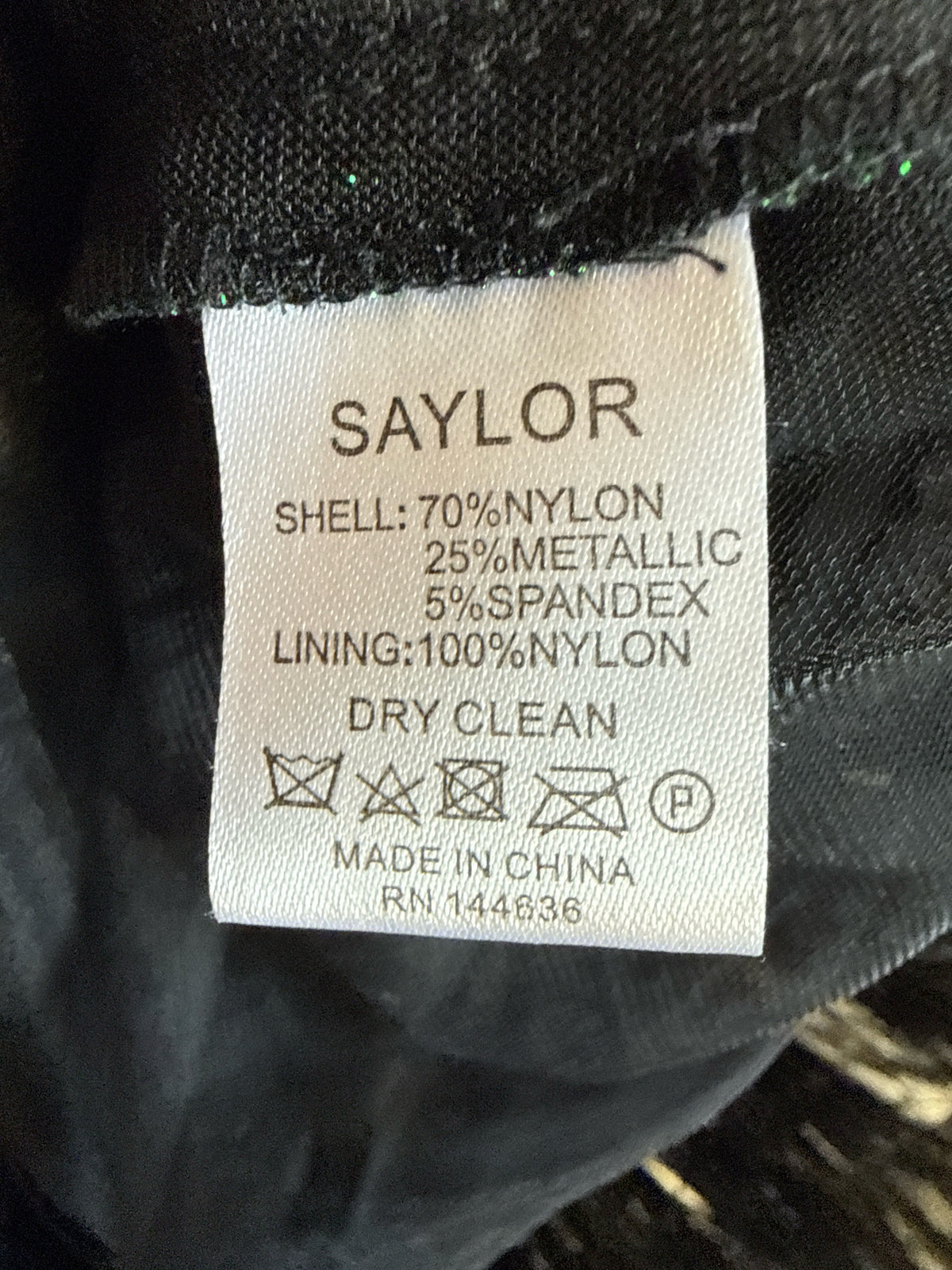 Saylor Size M Green Formal