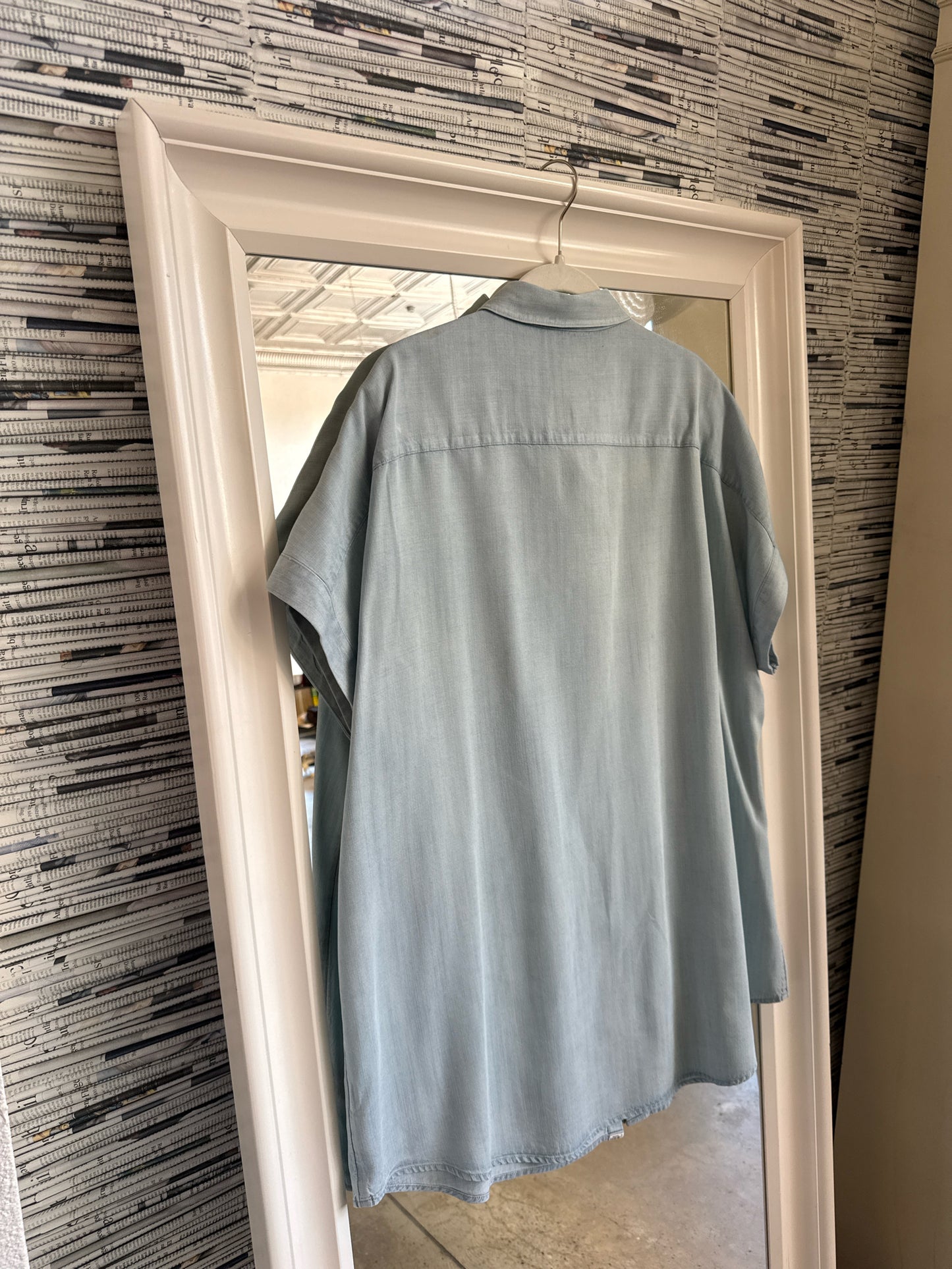Soft Surroundings Size XL Light Blue Top