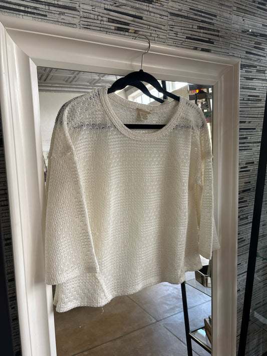 Altar'd State Size S Ivory Knit Sweater
