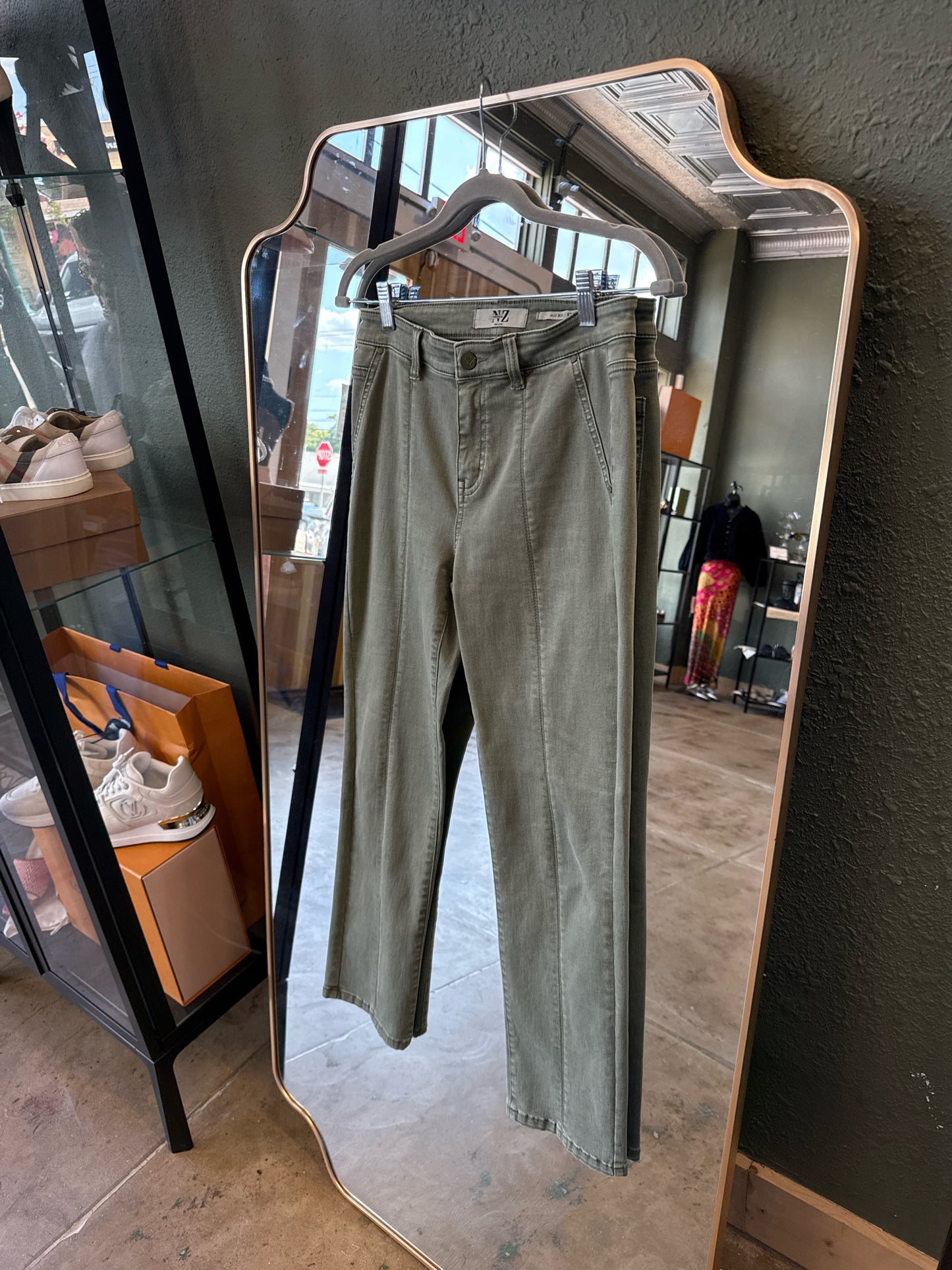 NZ Denim Size 27 Green Pants