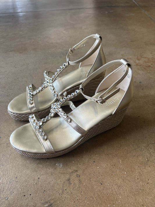 Naturalizer Shoe Size 9.5 Gold Wedge
