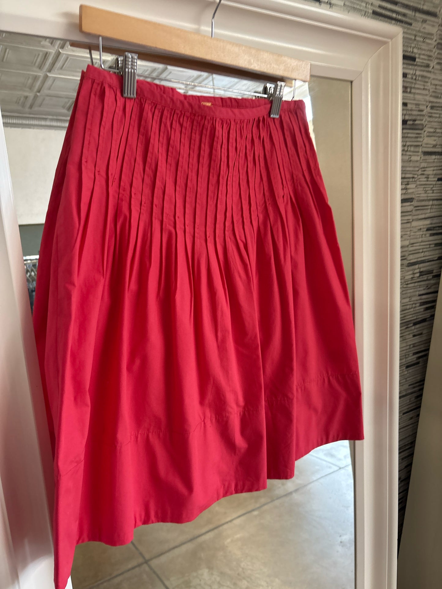 free people Size 4 Red Skirt
