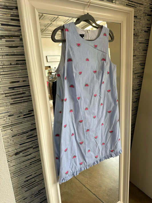 TALBOTS Size 12P Blue Dress