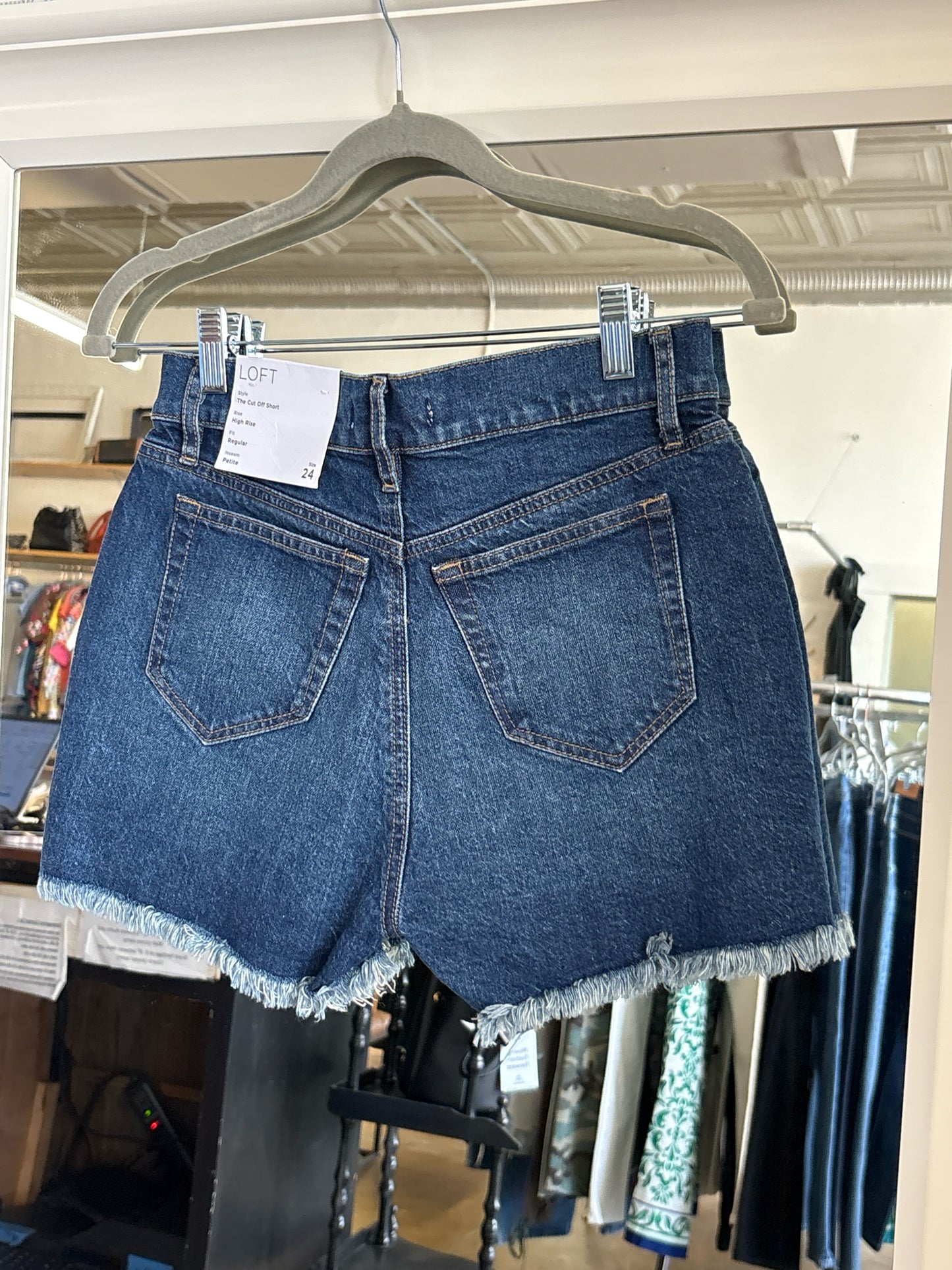 LOFT Size 00 Denim Shorts
