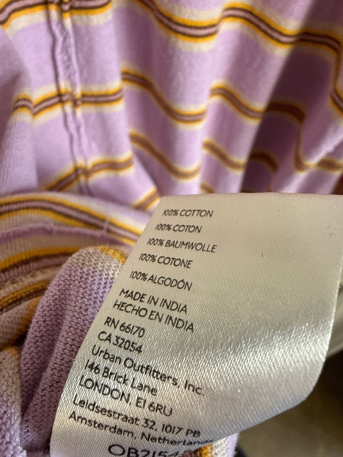 We The Free Size L Purple/Yellow Top