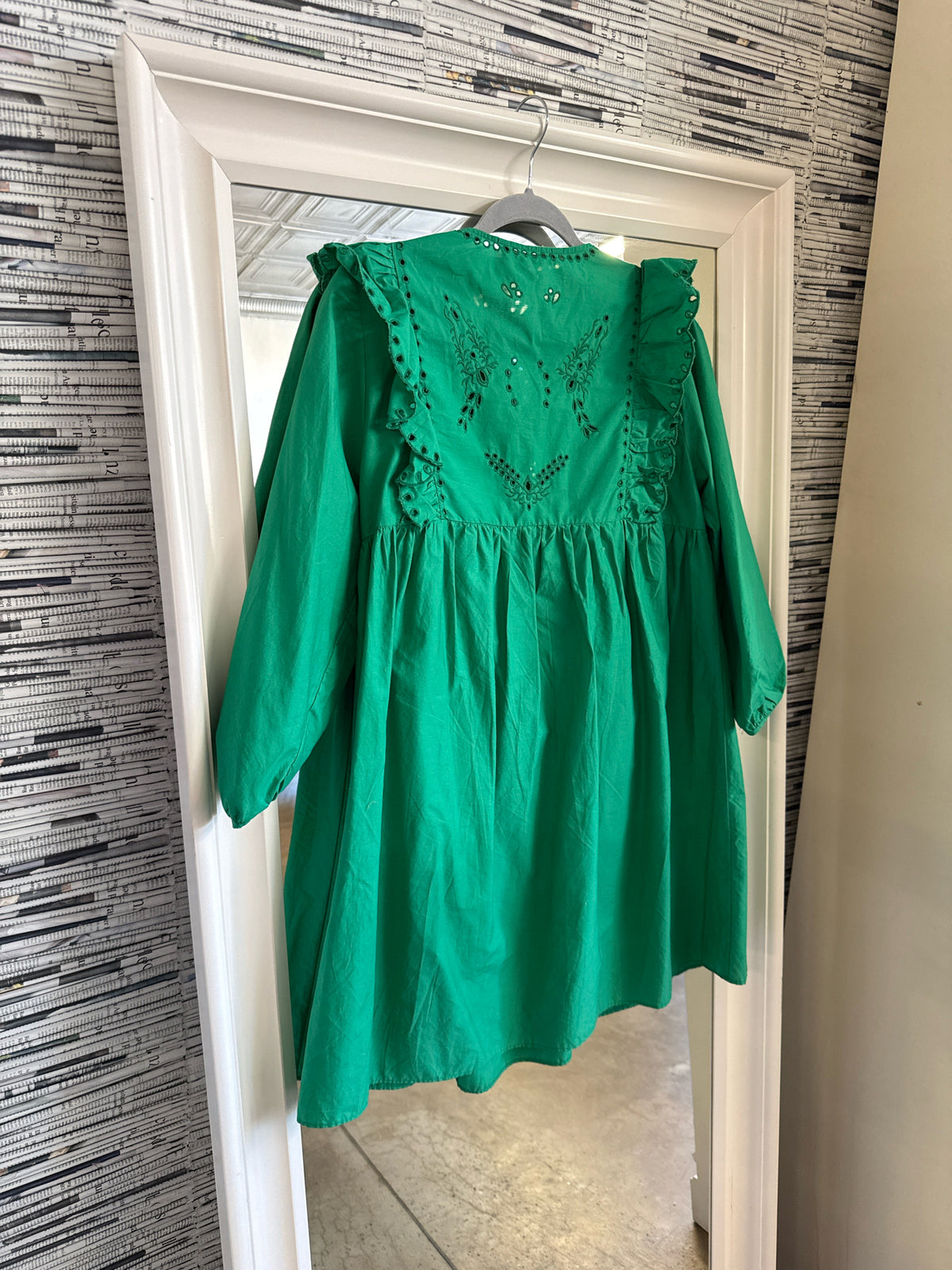 ZARA Size M Green Dress