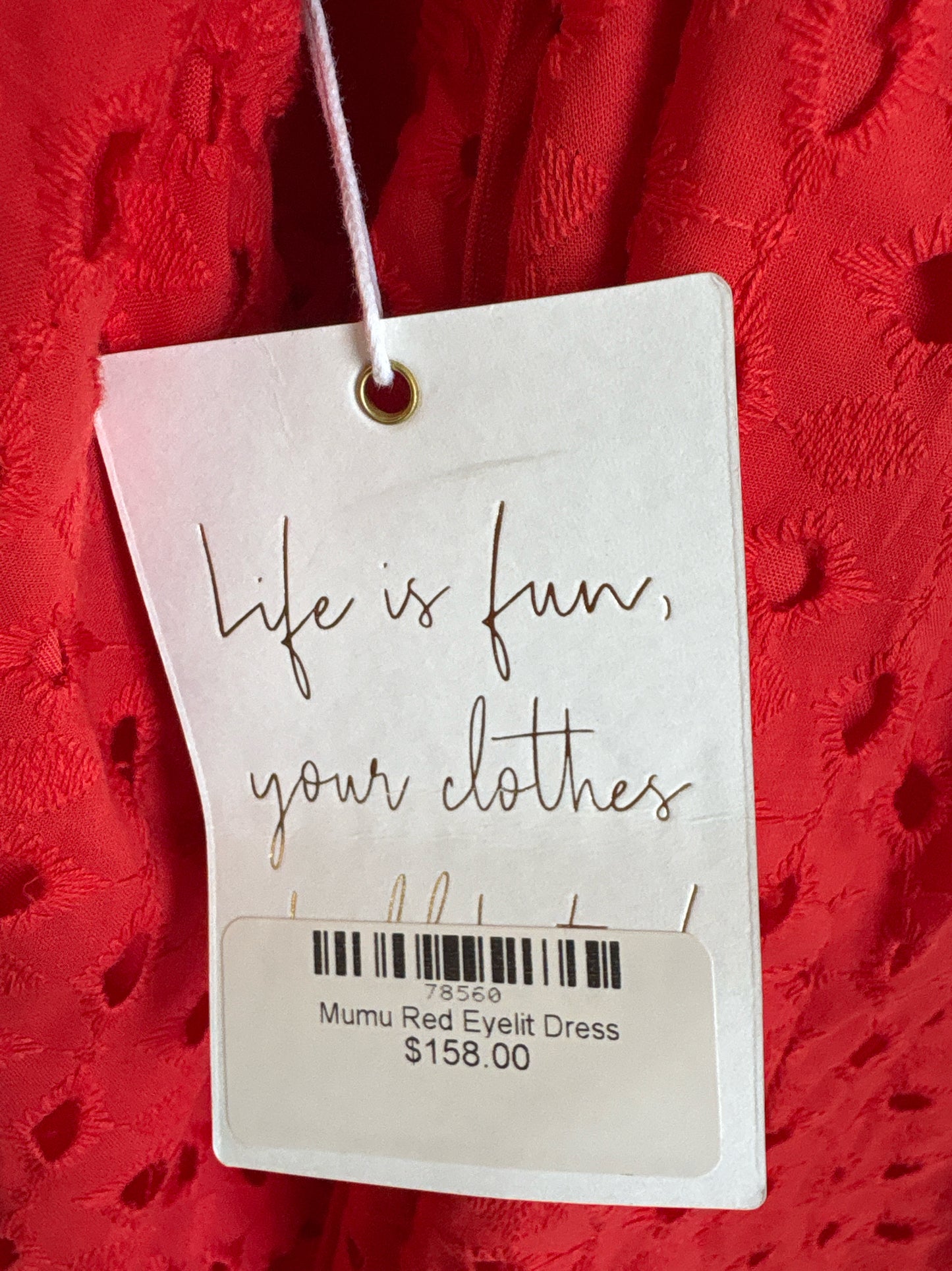 Show Me Your Mumu Size S Red Dress