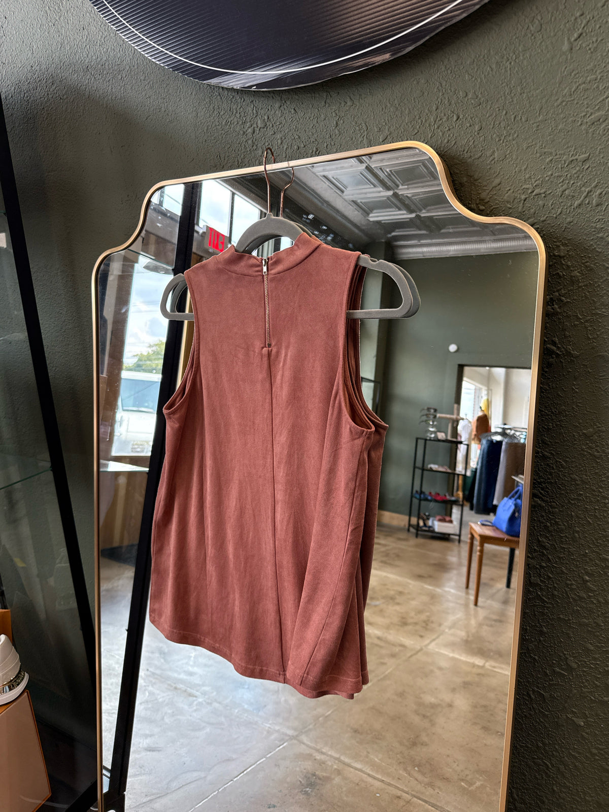 Miss Love Size S Red Top