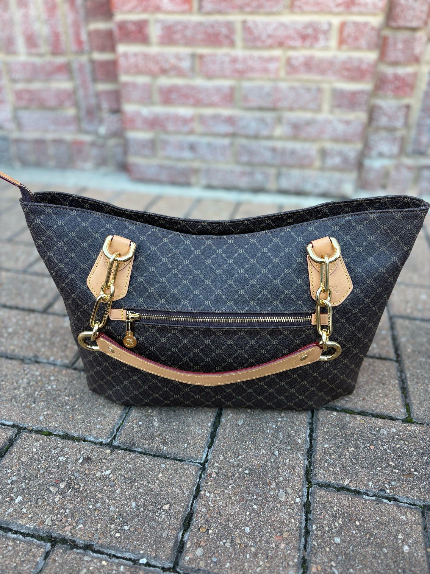 RIONI Tan/Brown Purse