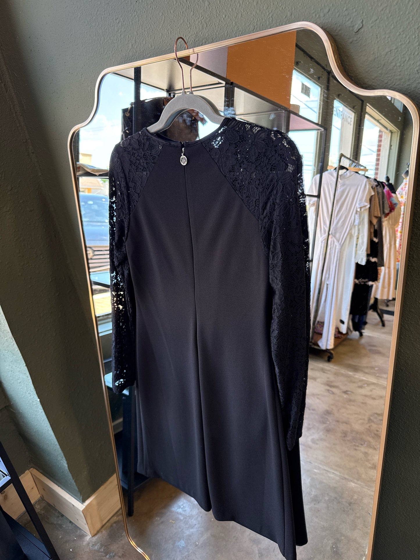 Tommy Hilfiger Size 4 Black lace detail Dress