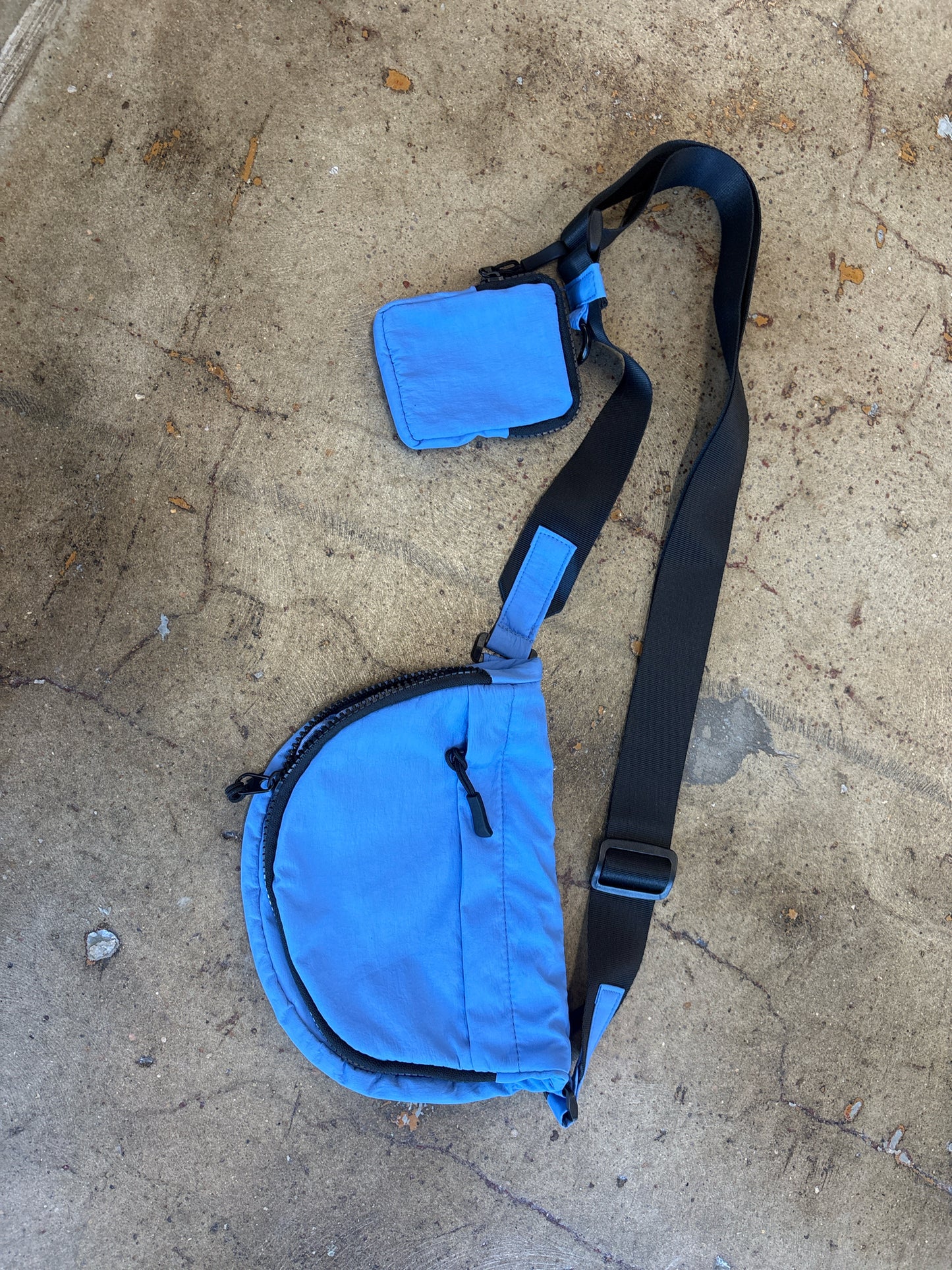 Maurices blue + black Bag