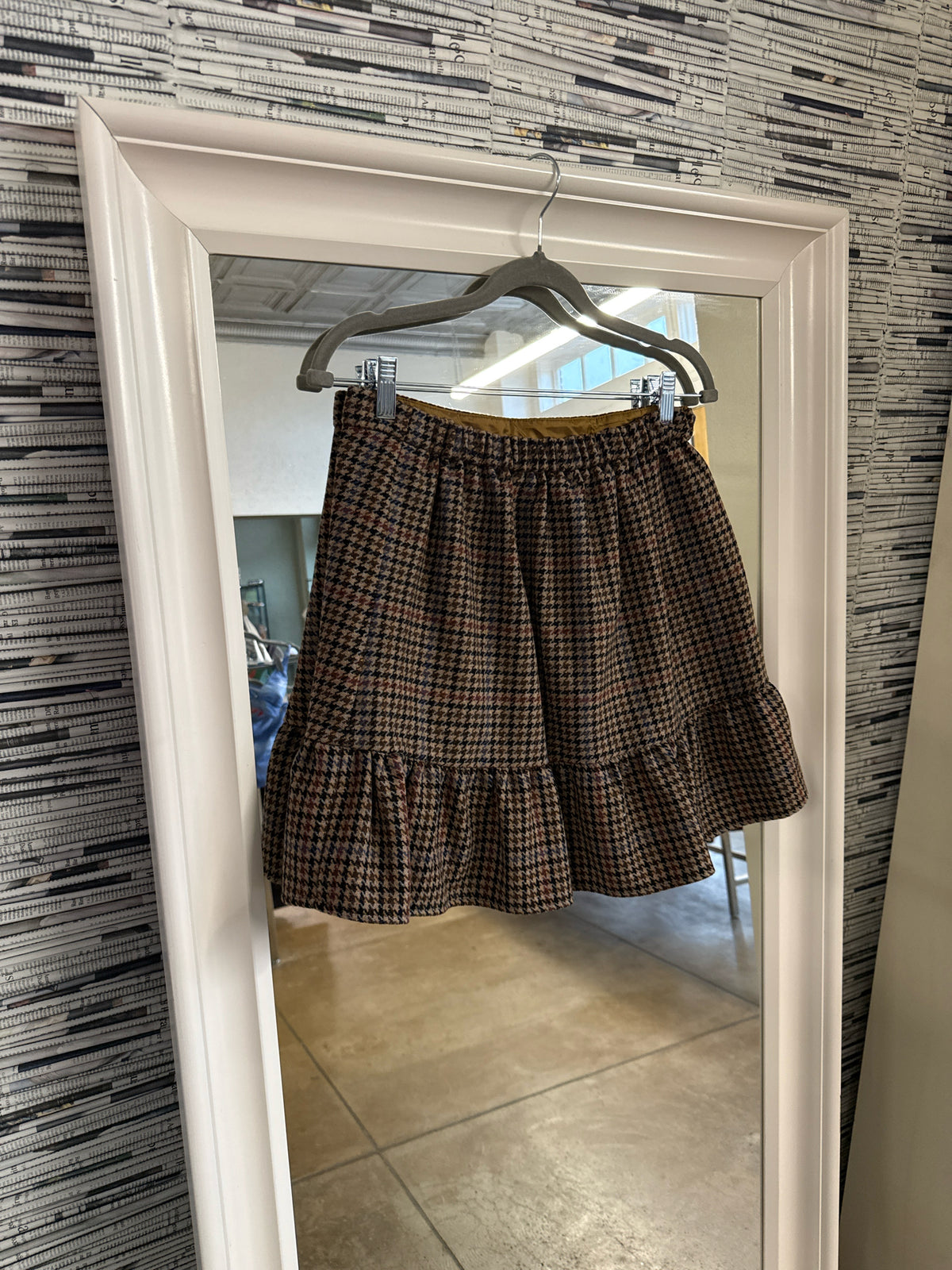 J Crew Mercantile Size 6 Brown Skirt