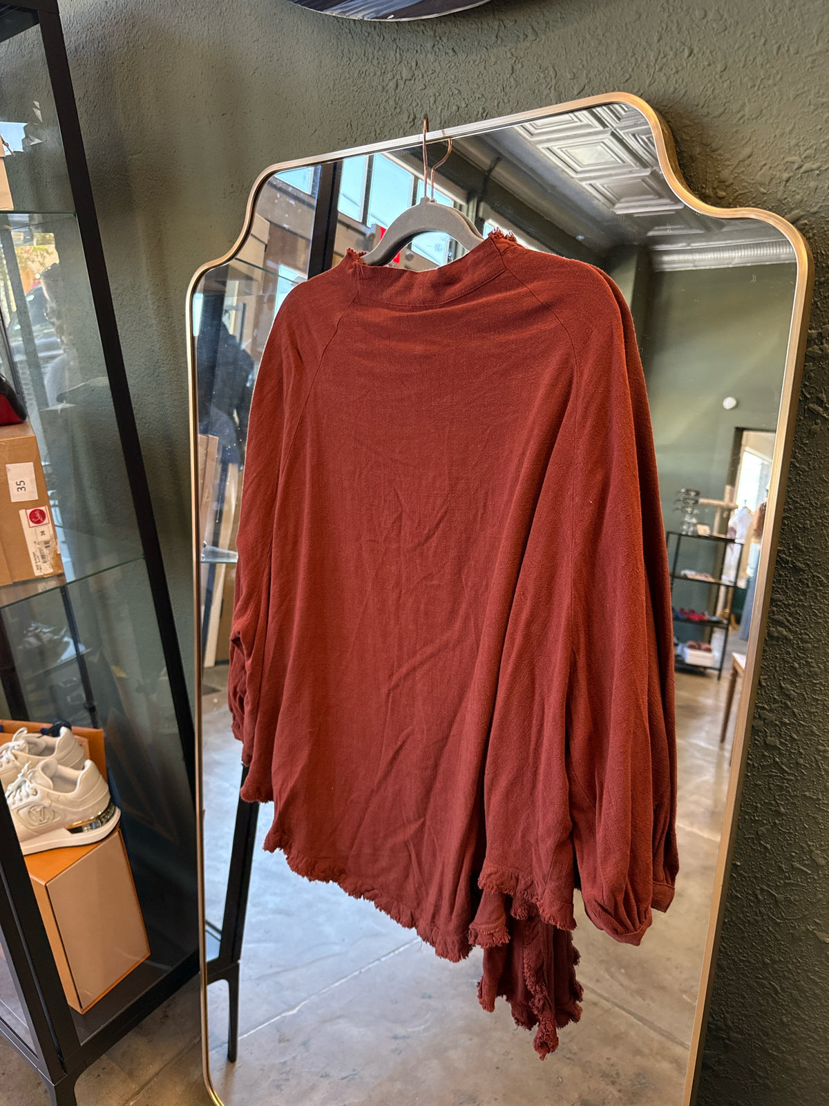 Umgee Size M Maroon Kimono/Shawl