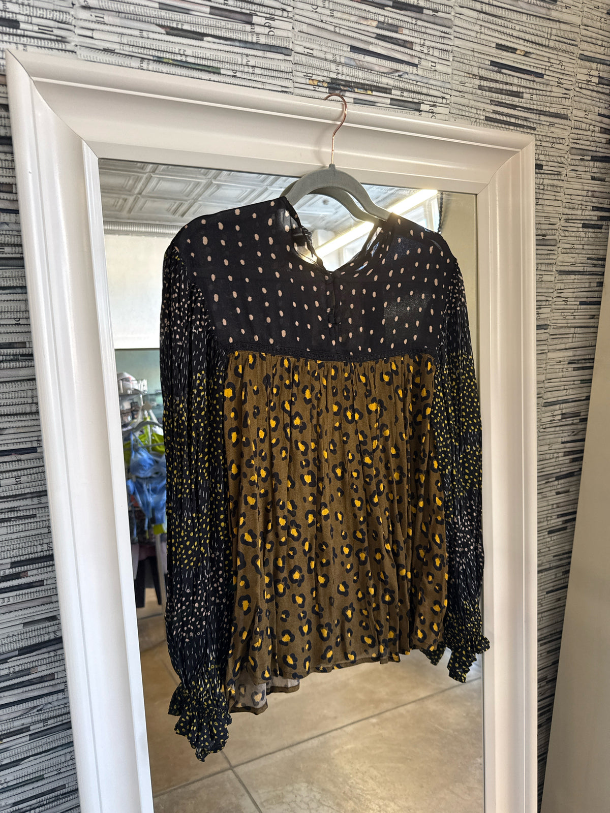 Blank London Size S Black Top