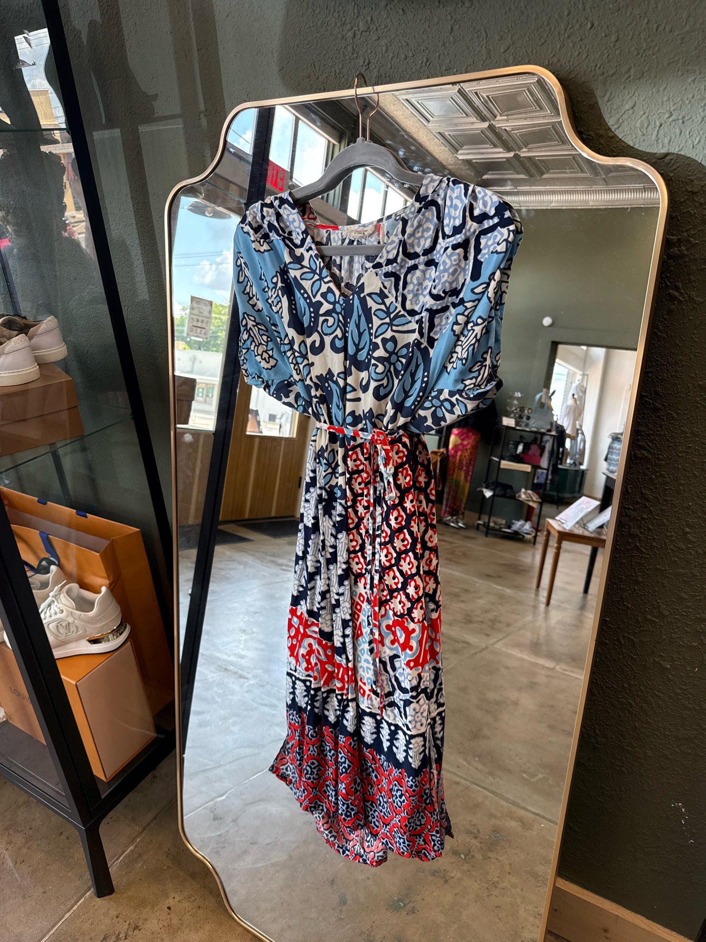 Porridge Size XS Blue/Red Dress