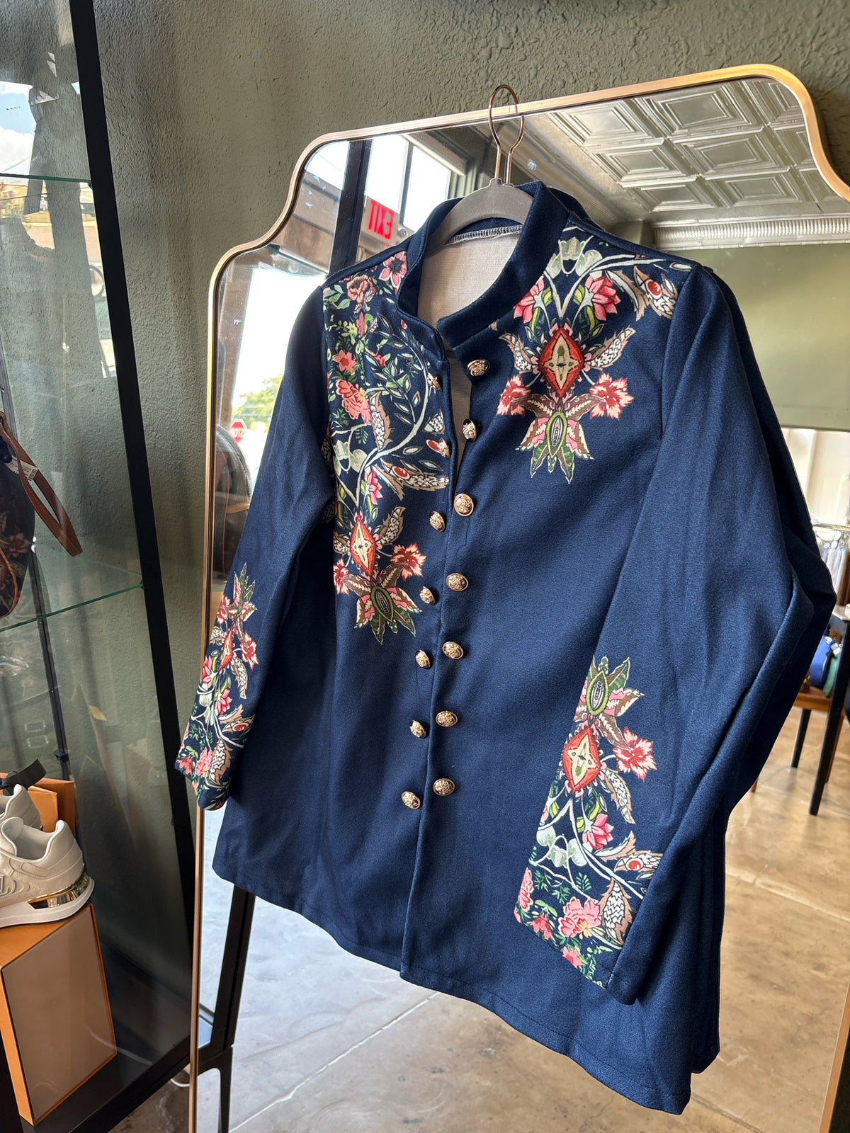 Size XL Blue Top