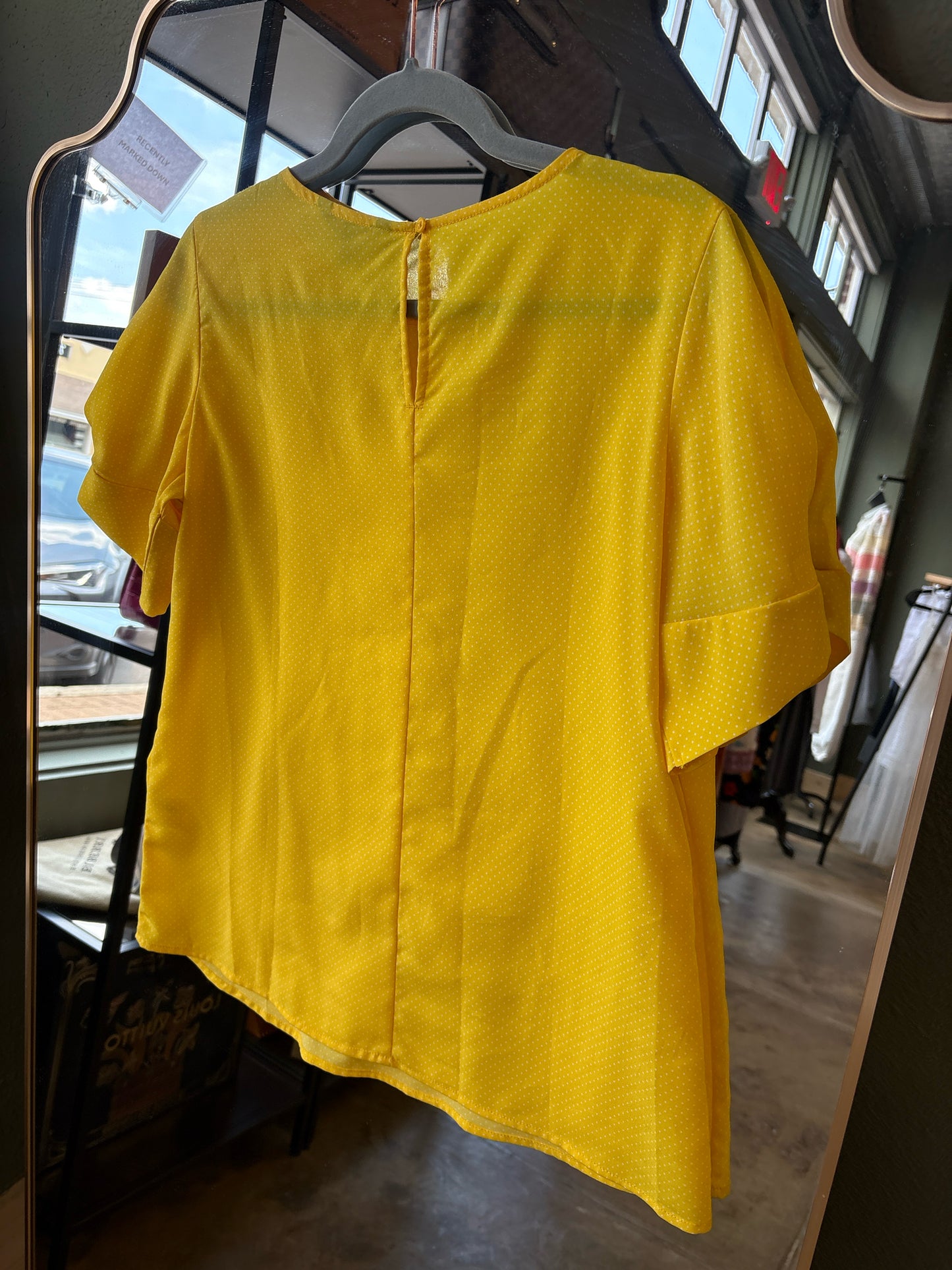 Banana Republic Size S Yellow Top