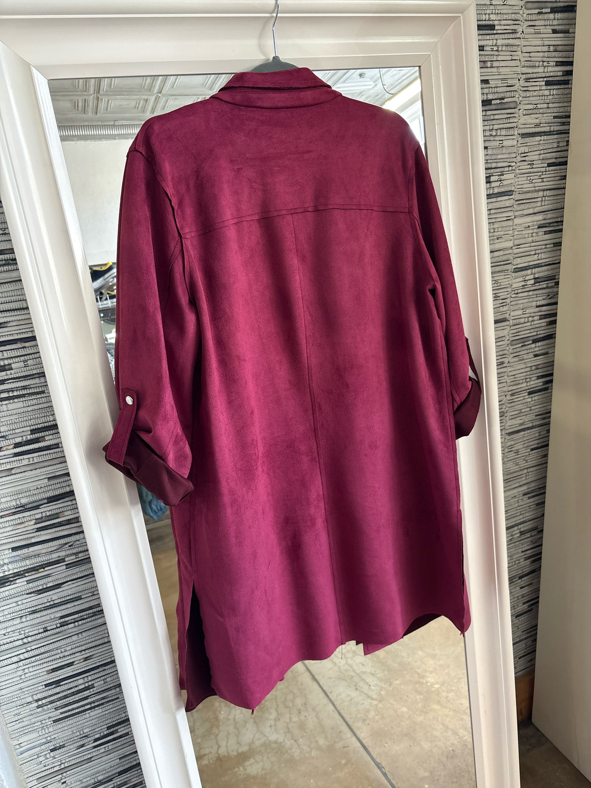 TAHARI Size XL Magenta Jacket