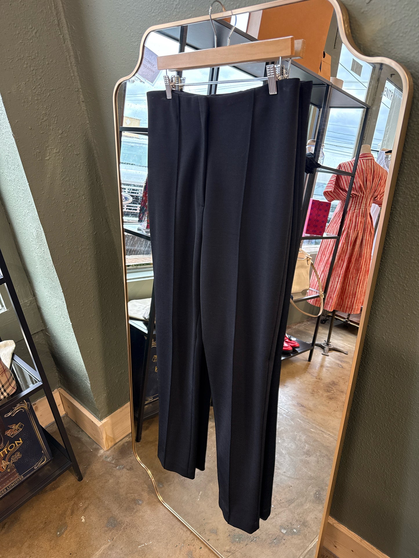 Diane VonFurstenberg Size 14 Black Pants