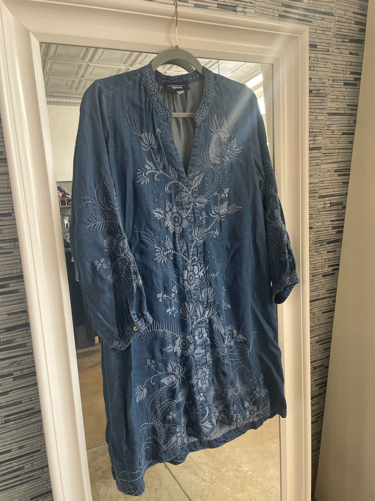 Johnny Was Size M Jean Dress