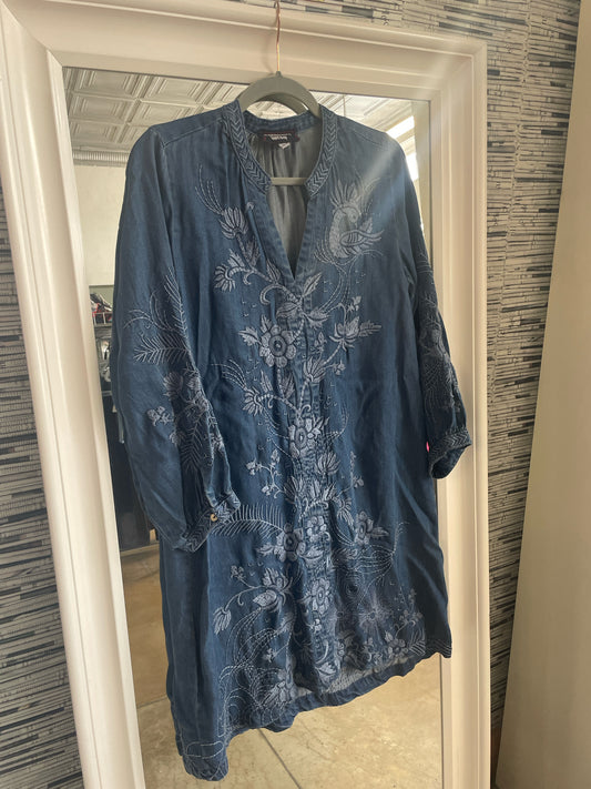 Johnny Was Size S Jean Dress