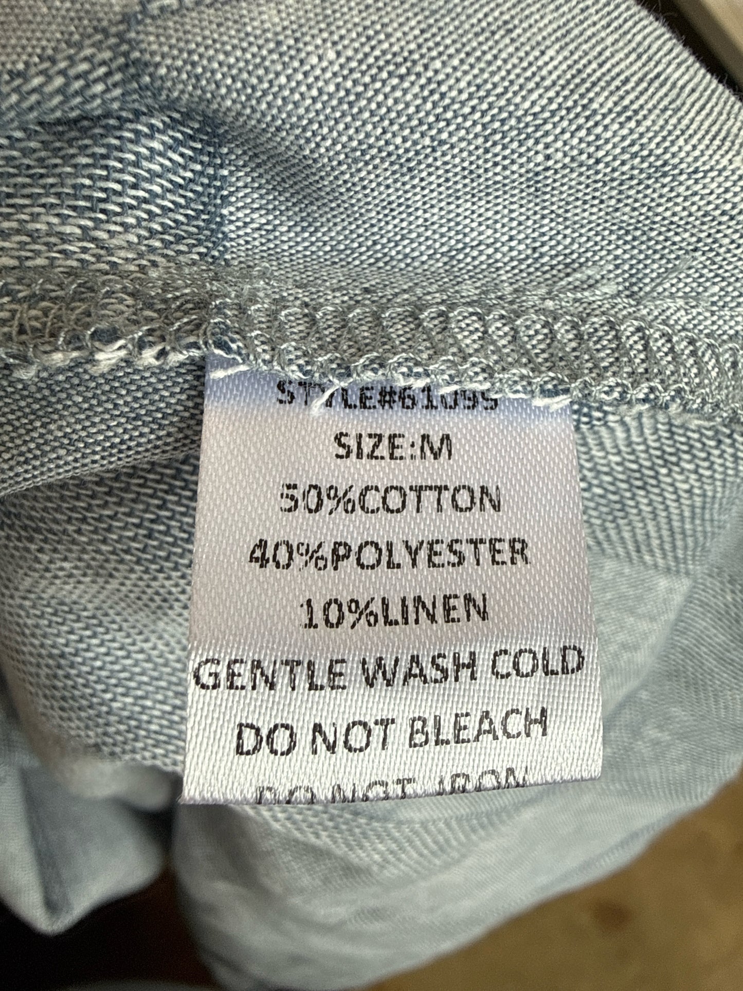 GRADE & GATHER Size M Denim Dress