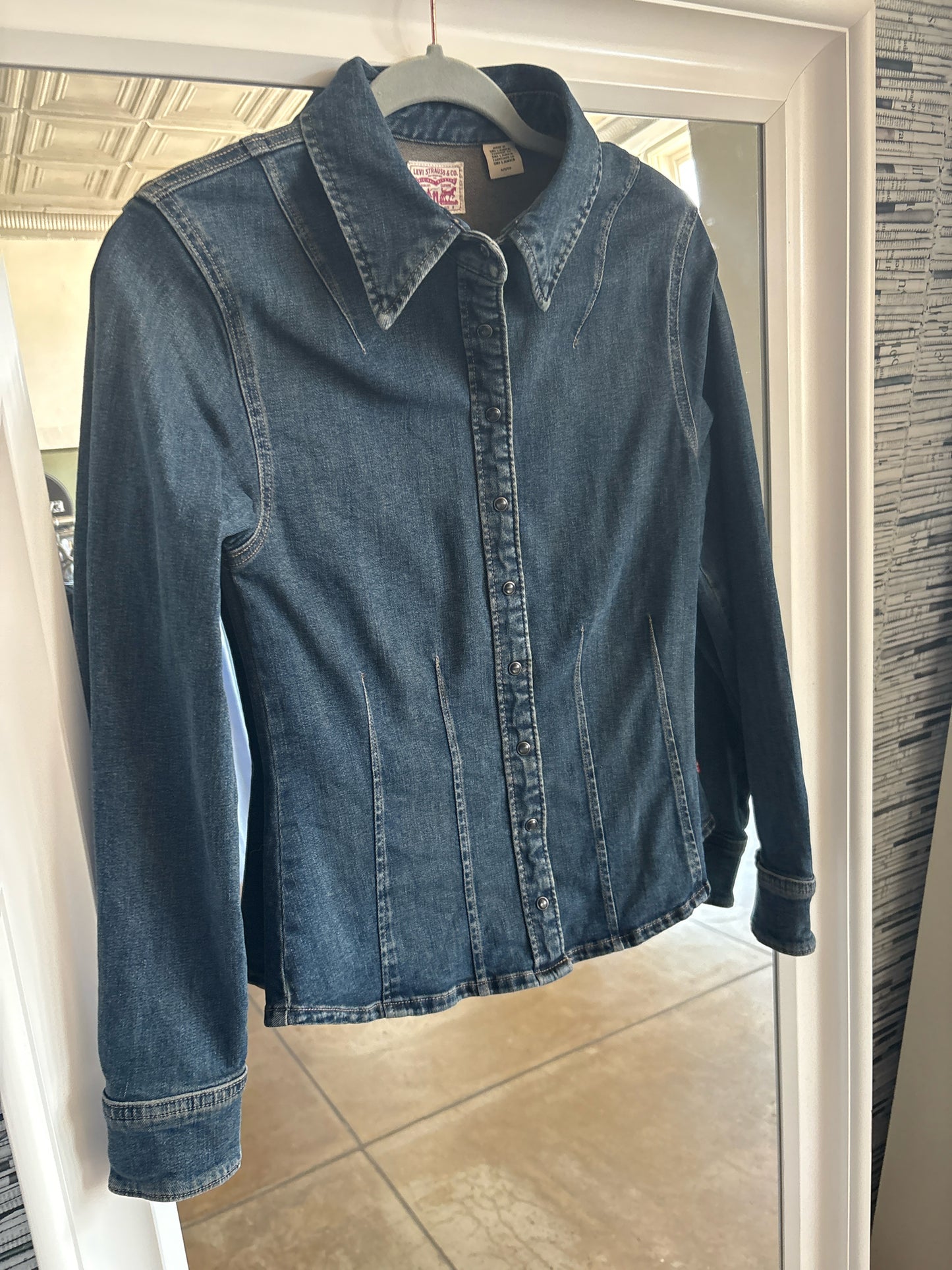 Levis Size S Denim Top
