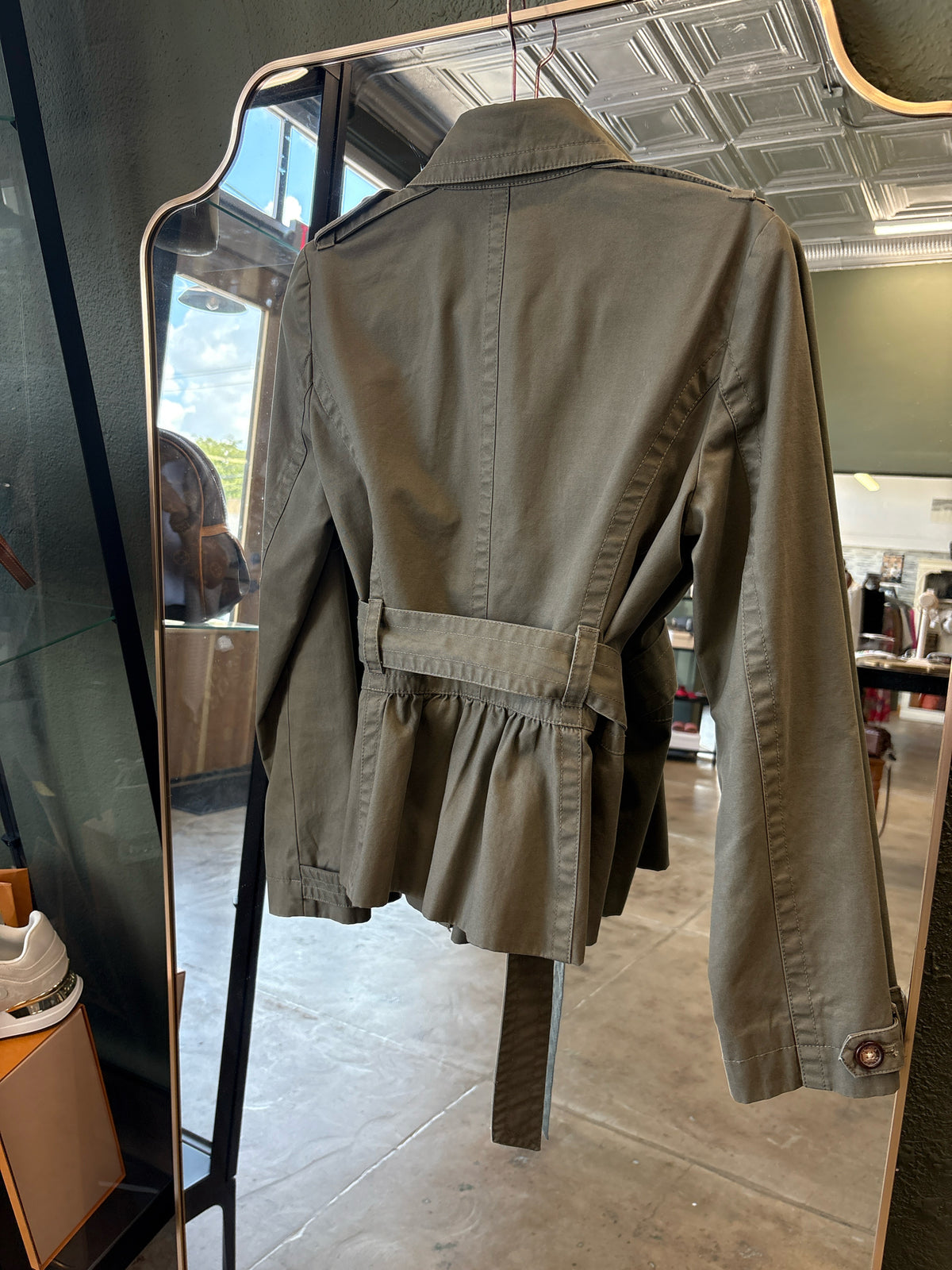 Nautica Size 4 Olive Green Jacket