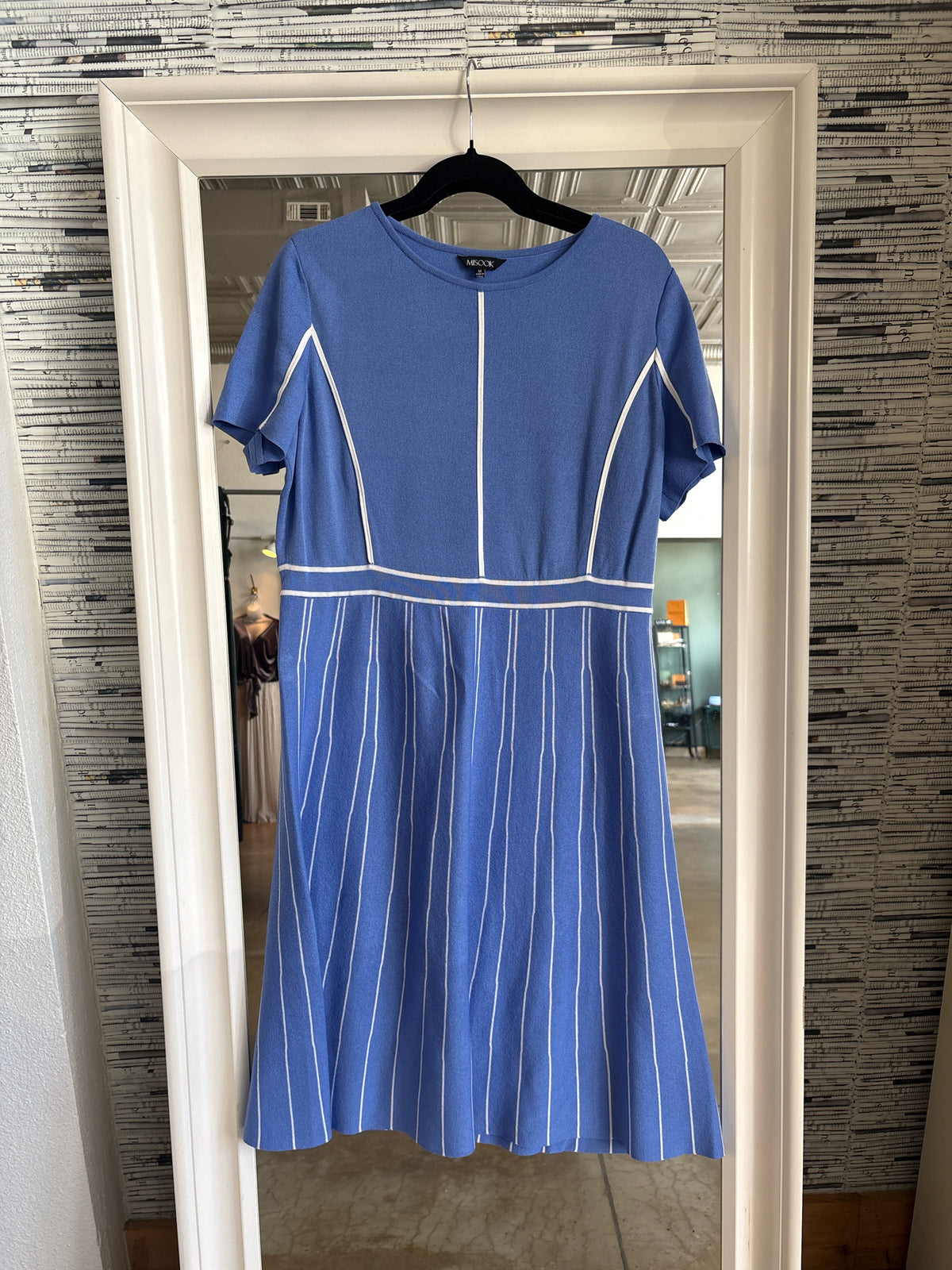 misook Size M Blue Dress