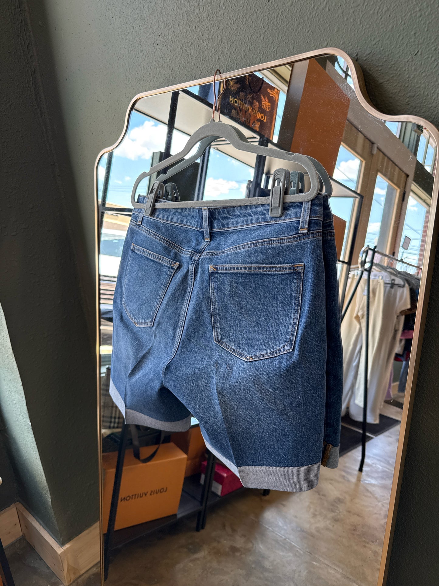 TALBOTS Size 10 Denim Shorts