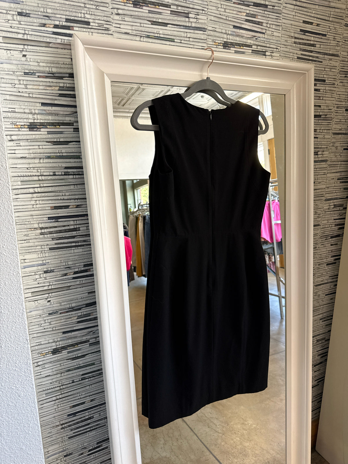 ANN TAYLOR Size 4 Black Dress