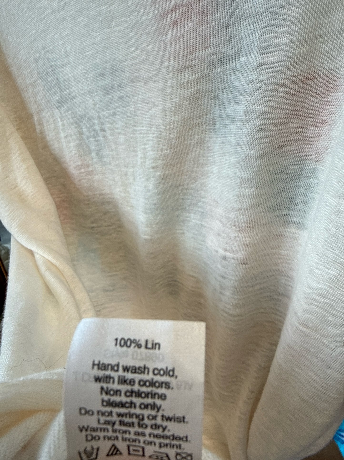 Jcrew Size L Cream/multi Top
