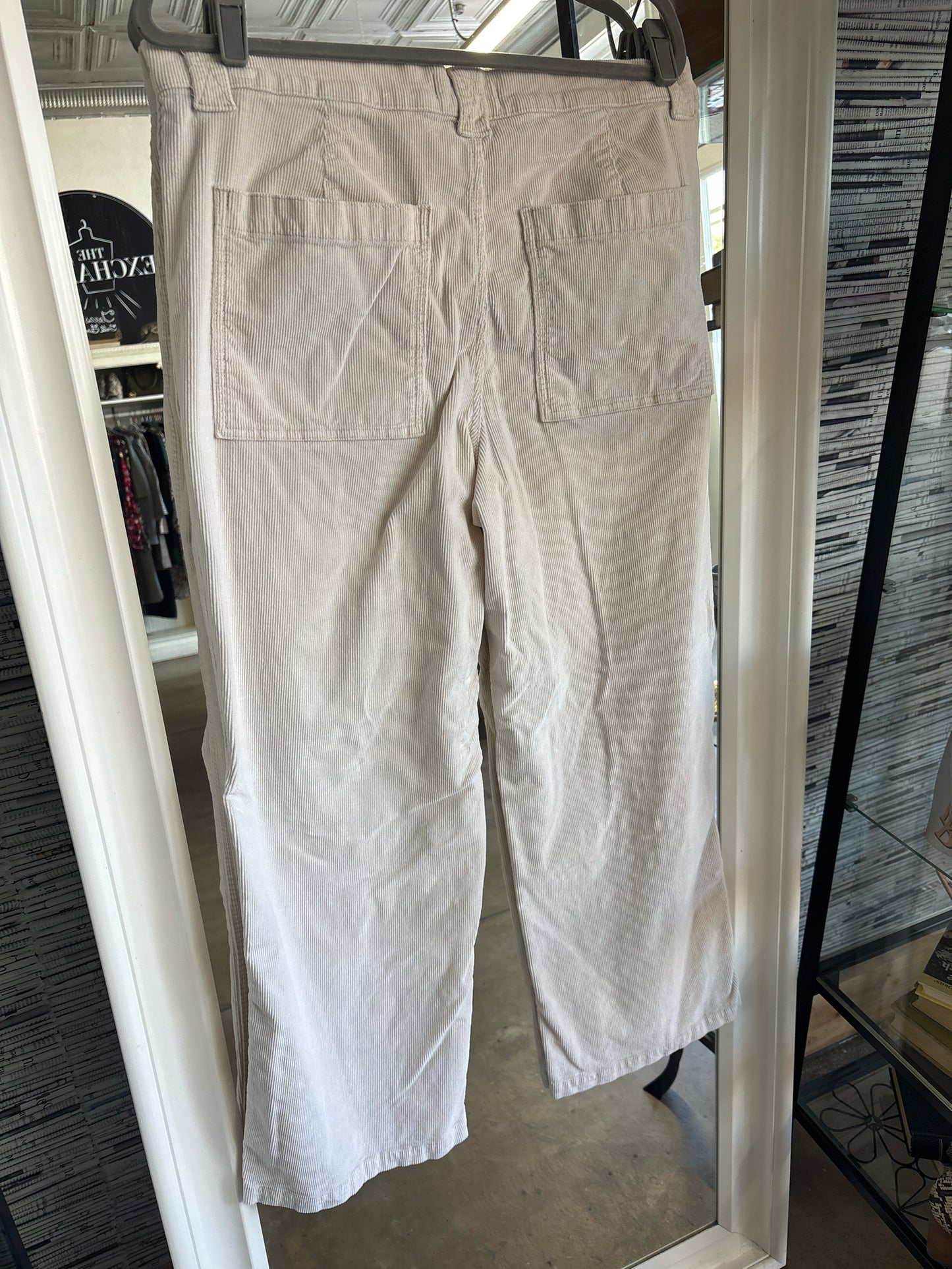 MADEWELL Size 32 Cream Corduroy Pants