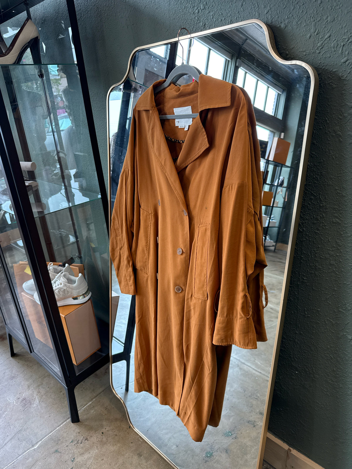Anthropologie Size S Brown Coat