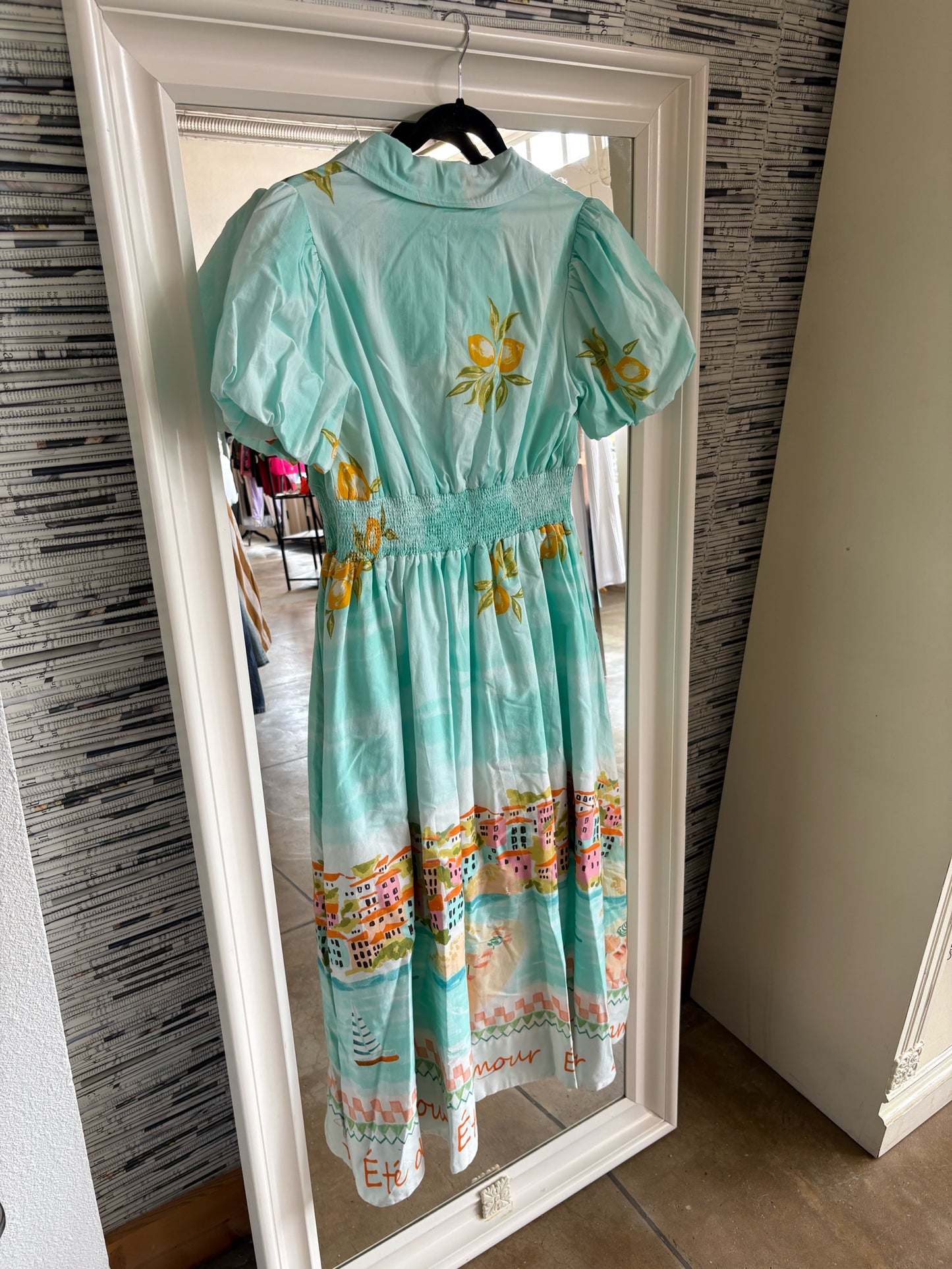 &merci Size S Teal Dress