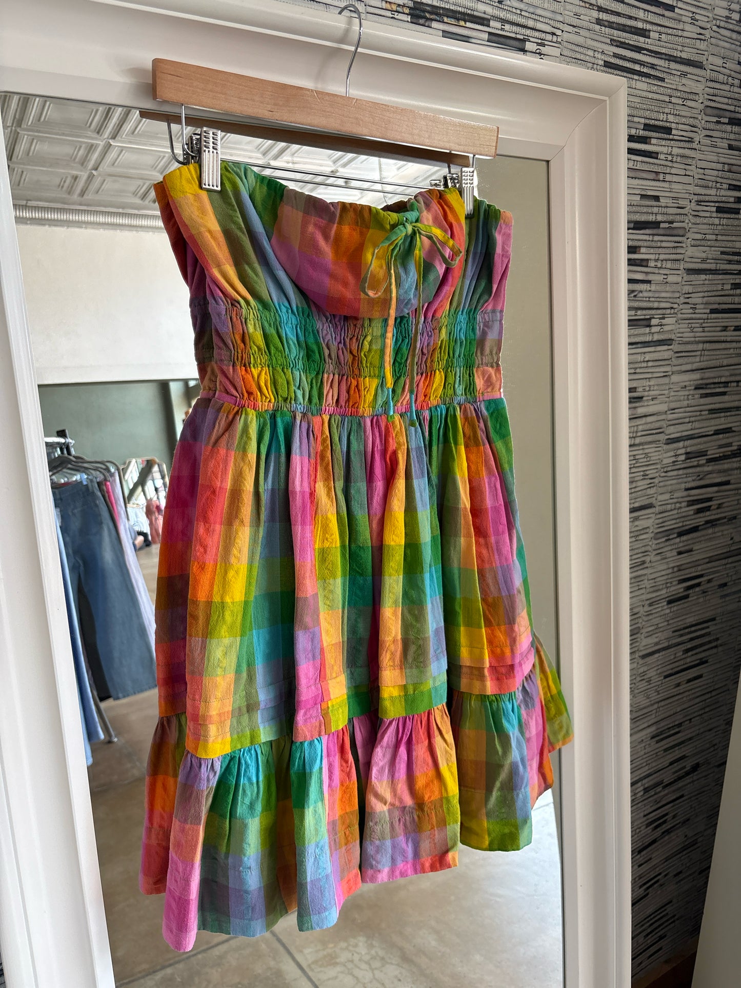 Anthropologie Size M rainbow Dress