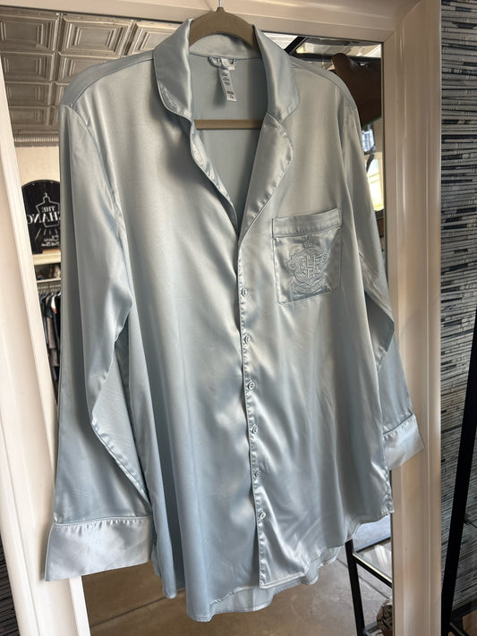 Skims Size S baby blue Silky Tops