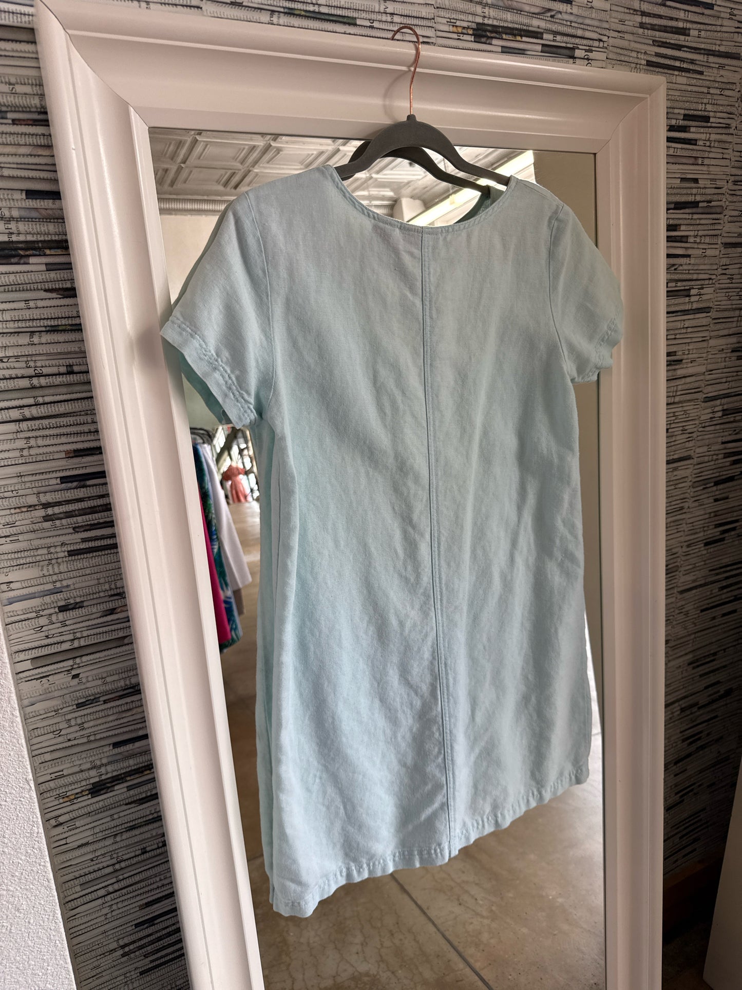 Style & Co Size 6 Light Blue Dress