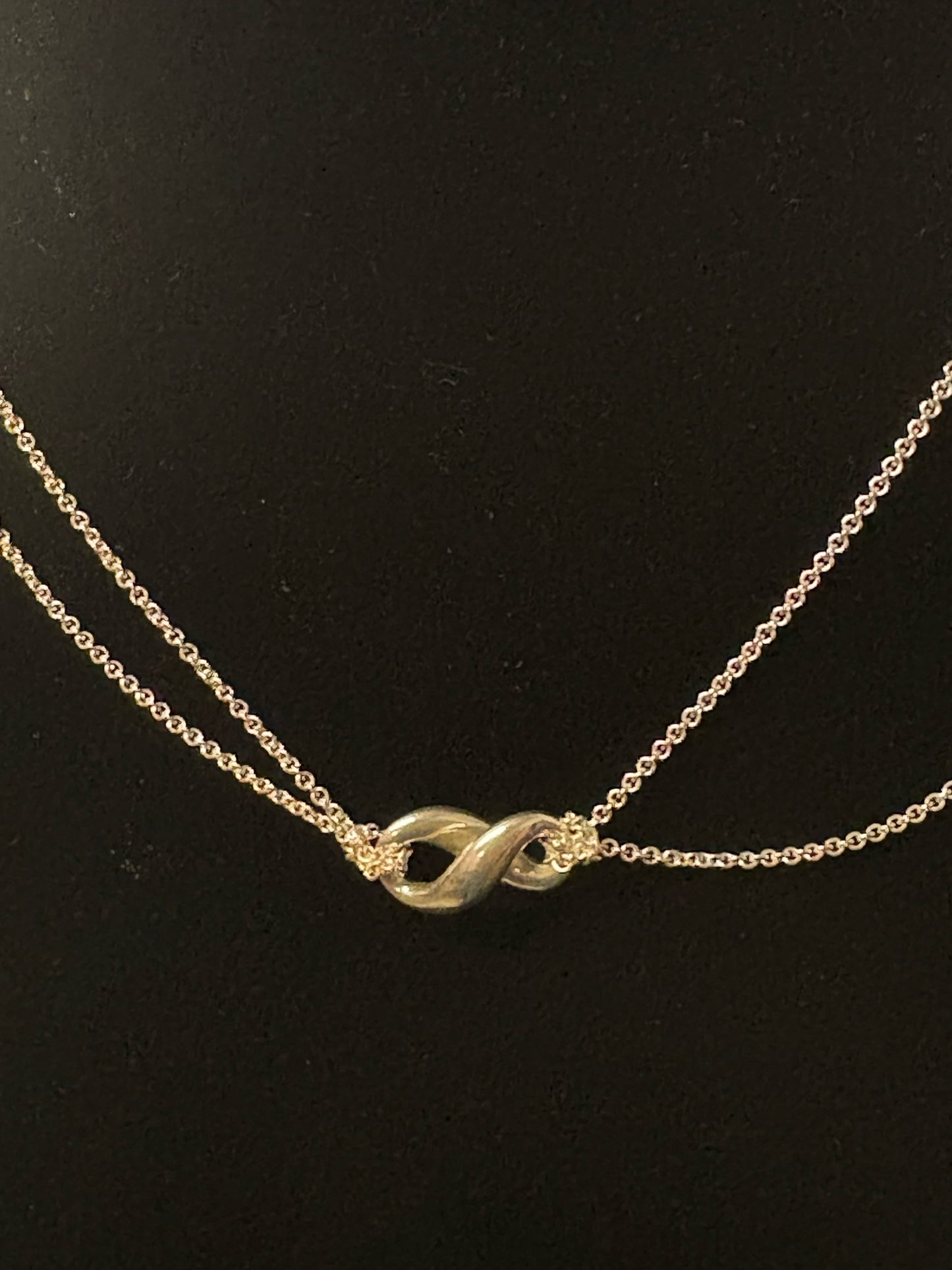 Tiffany & Co. Silver Infinity Necklace