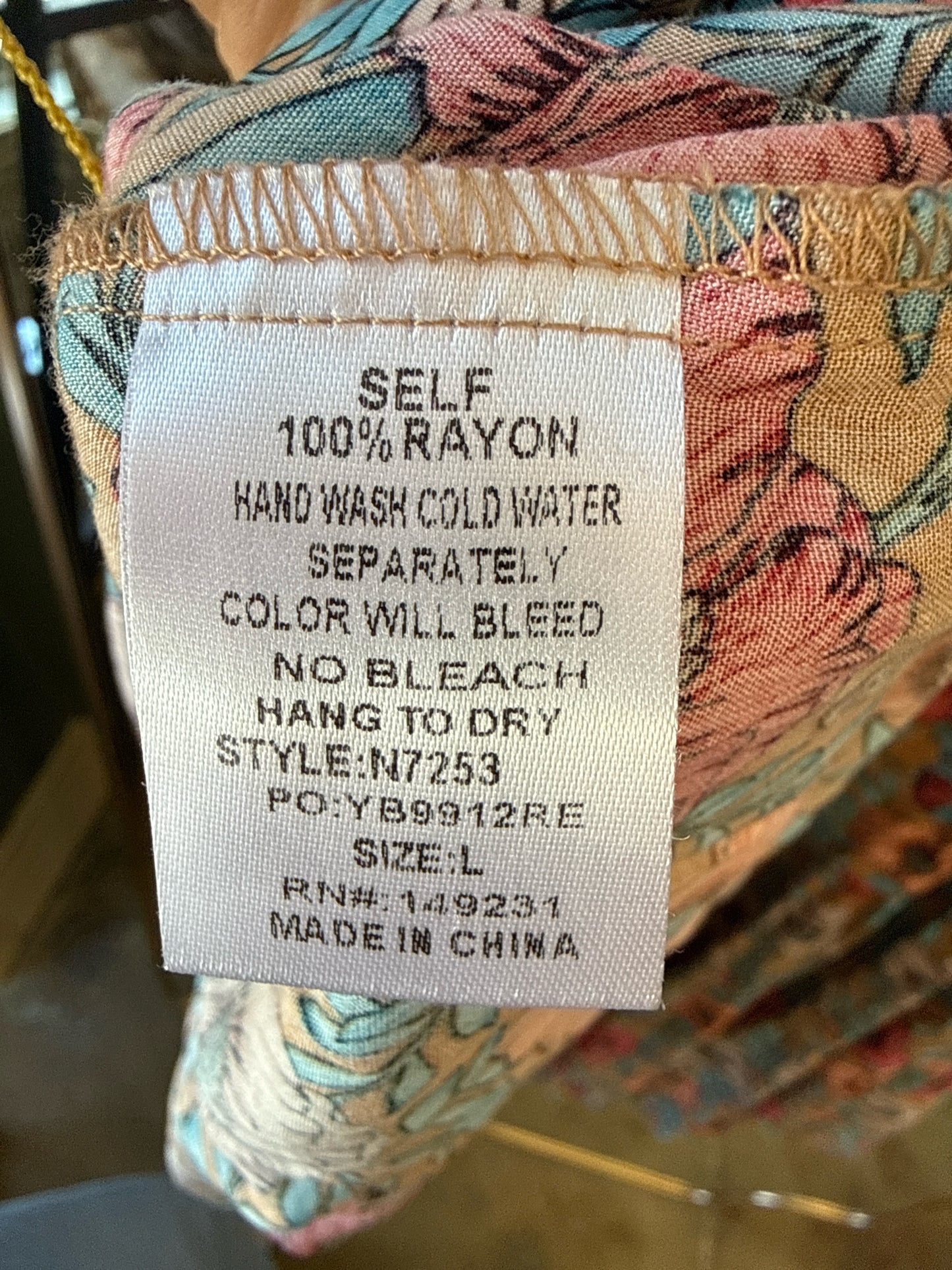 Kori Size L multi Floral Dress