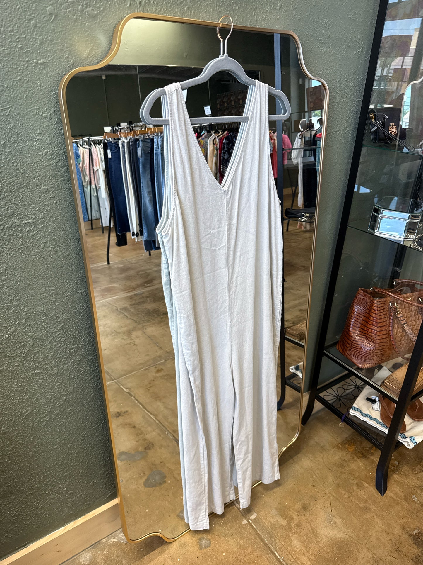 Size L Cream Romper