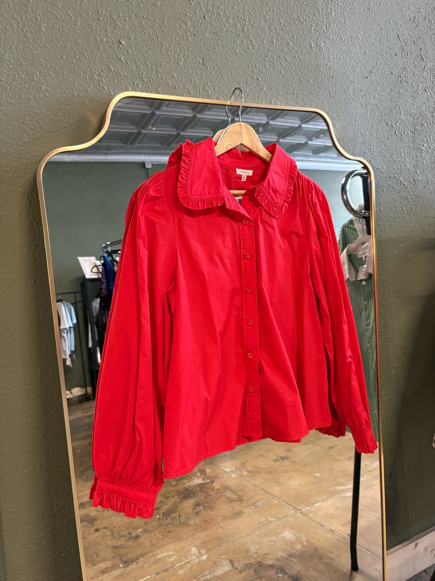 Jodifl Size M Red Top