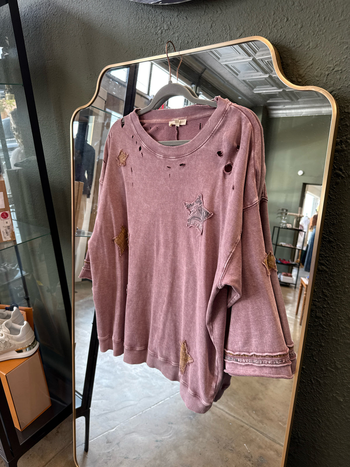 Easel Size S Purple Top