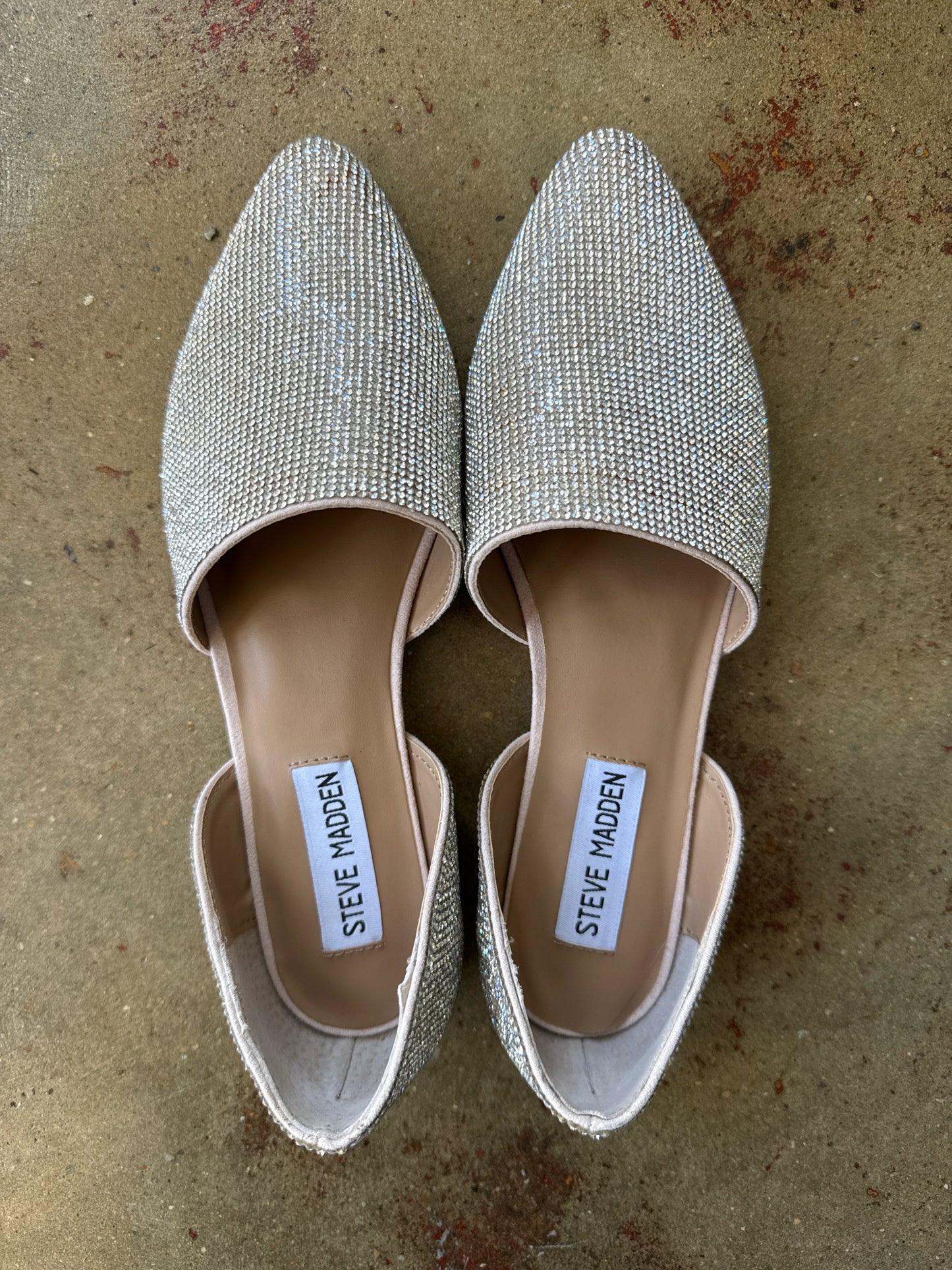 Steve Madden Shoe Size 7 Silver Loafers