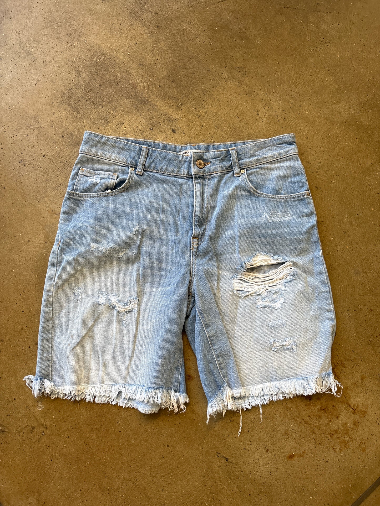 ZARA Size 4 Denim Shorts