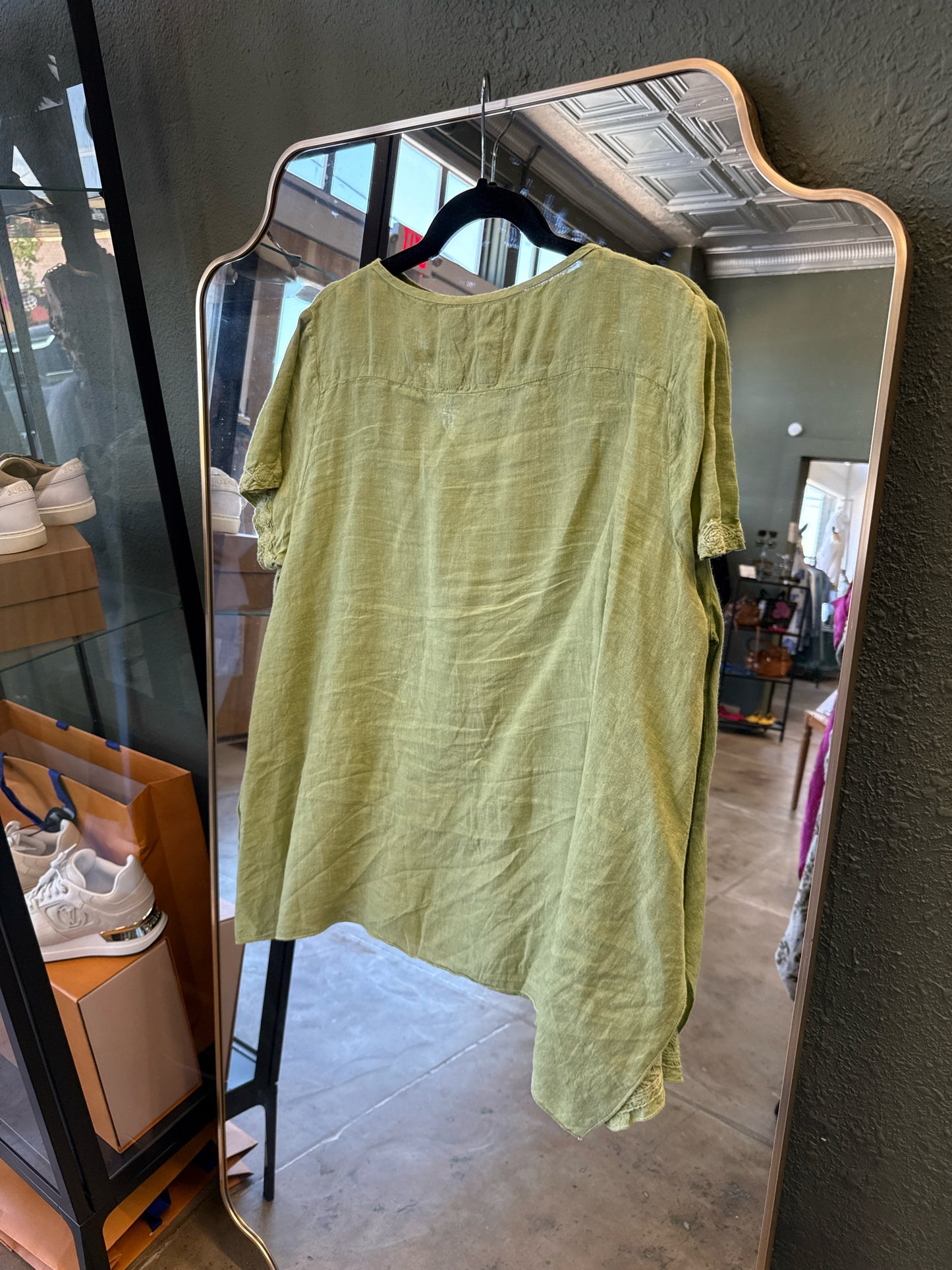 Kyla Seo Size L Green Top