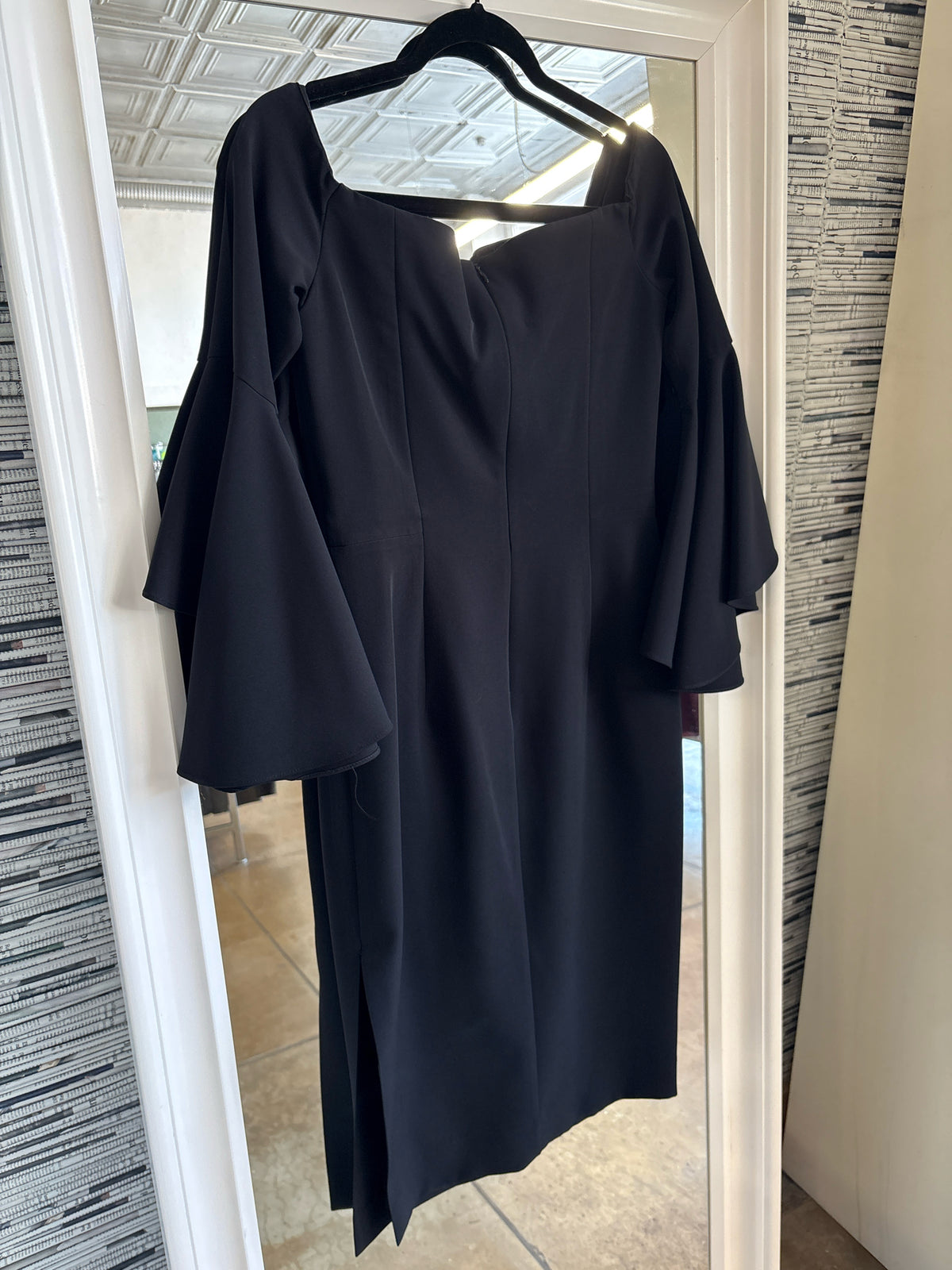 Milly Size 8 Black Dress