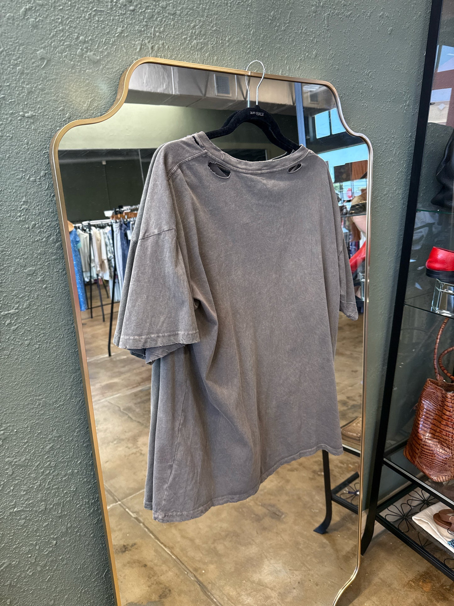 Vintage Canvas Size M Gray Tee