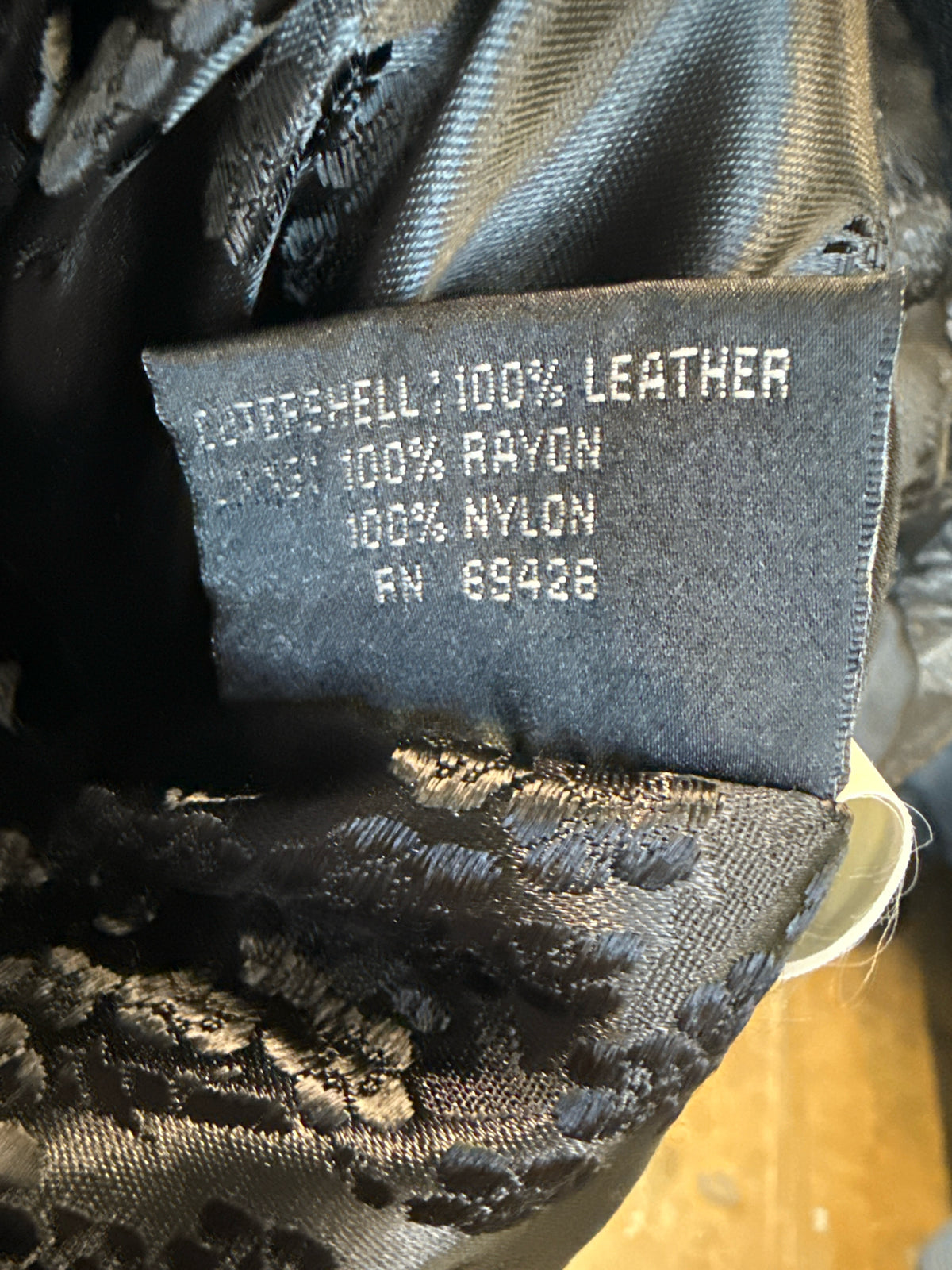 wilsons leather Size L Black Jacket