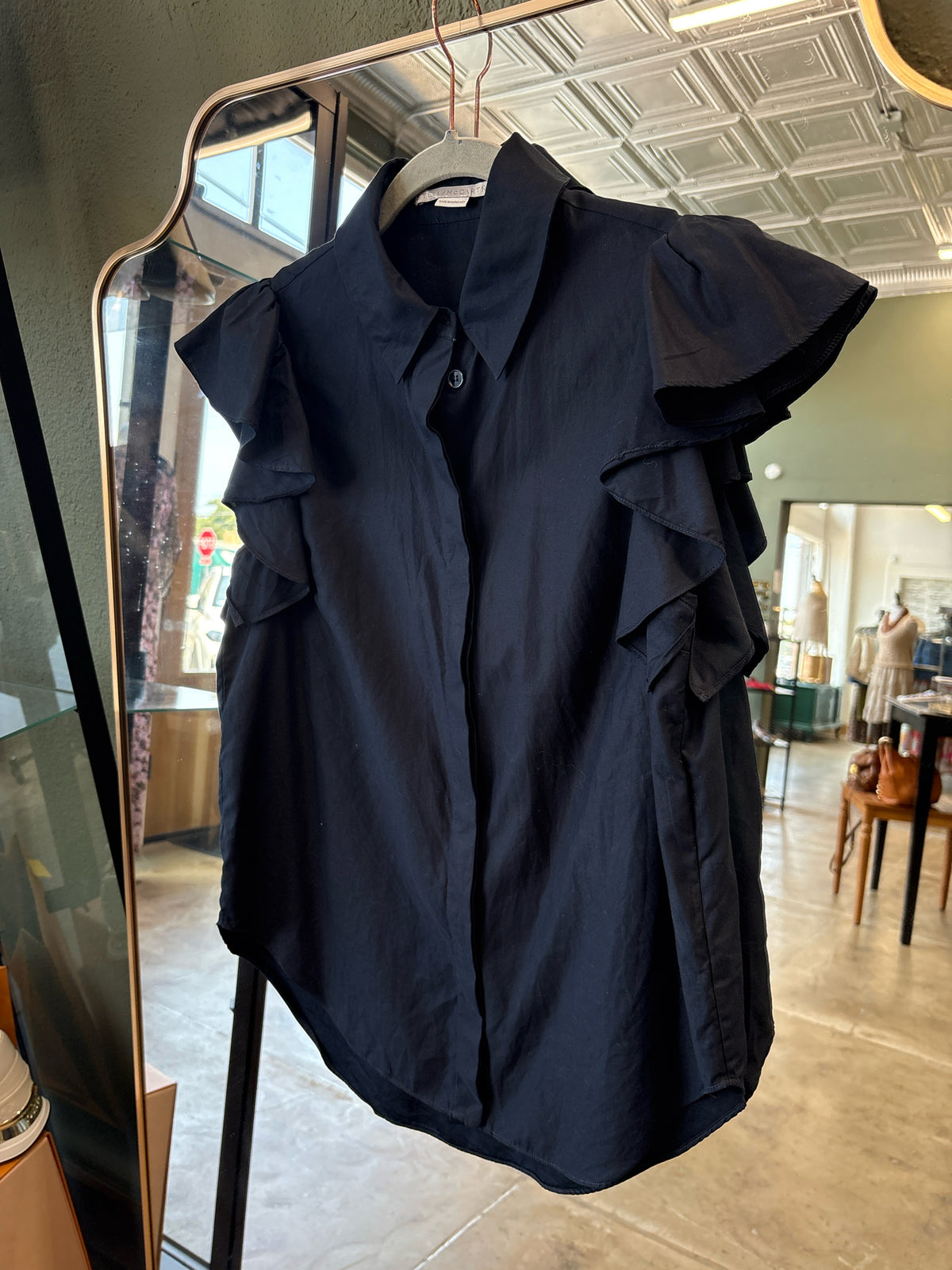 Stella McCartney Size 42 Navy Top
